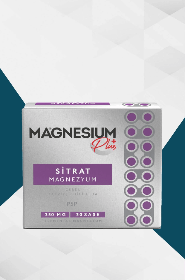 GOODDAY MAGNESIUM PLUS S (MAGNEZYUM SİTRAT) & P5P 30 Saşe