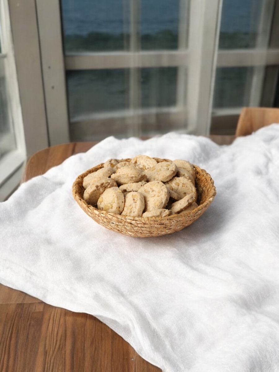 Glutensiz Cevizli ve Tarçınlı Kurabiye