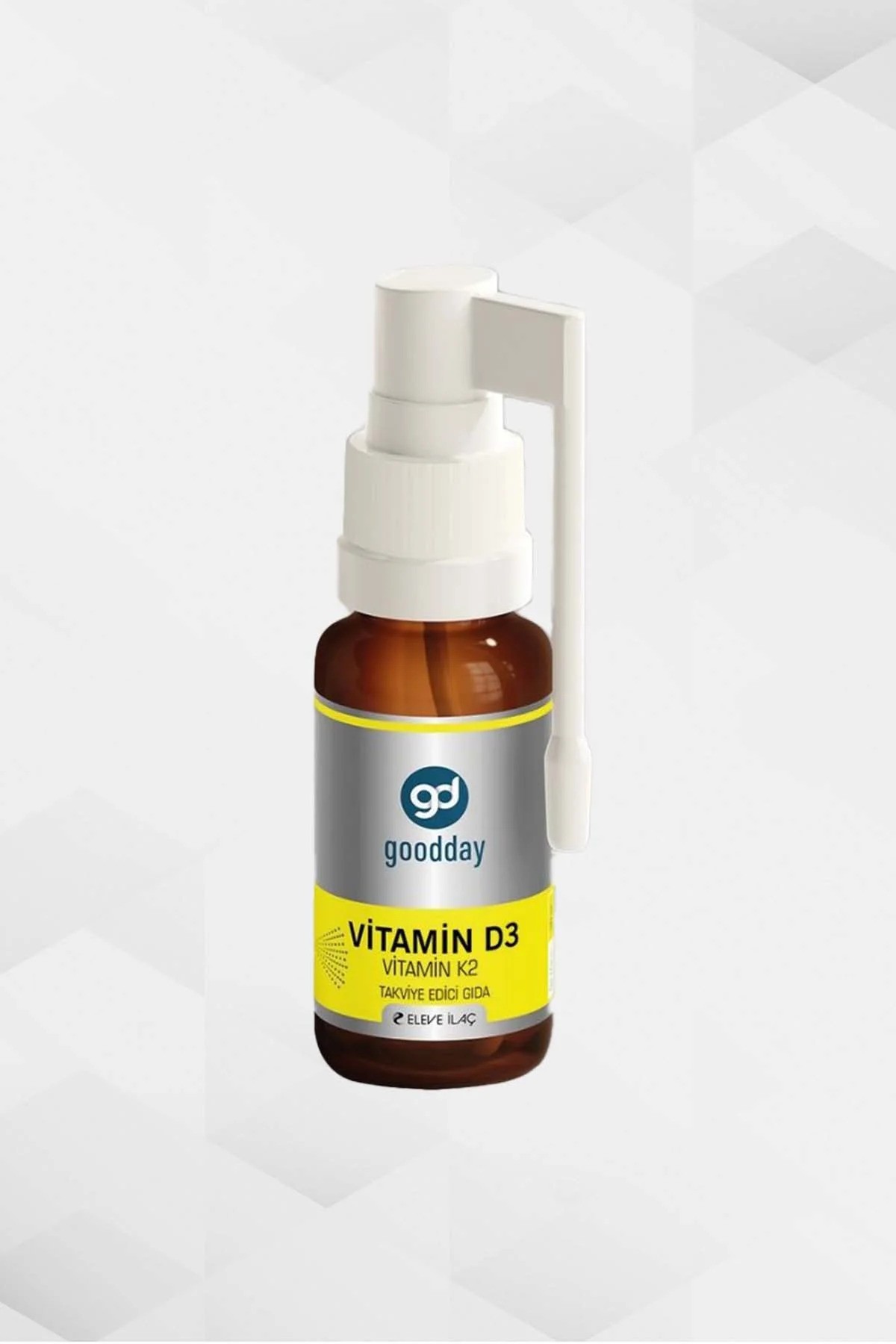 GOODDAY VİTAMİN D3K2 SPREY 20 ML TAKVİYE EDİCİ GIDA