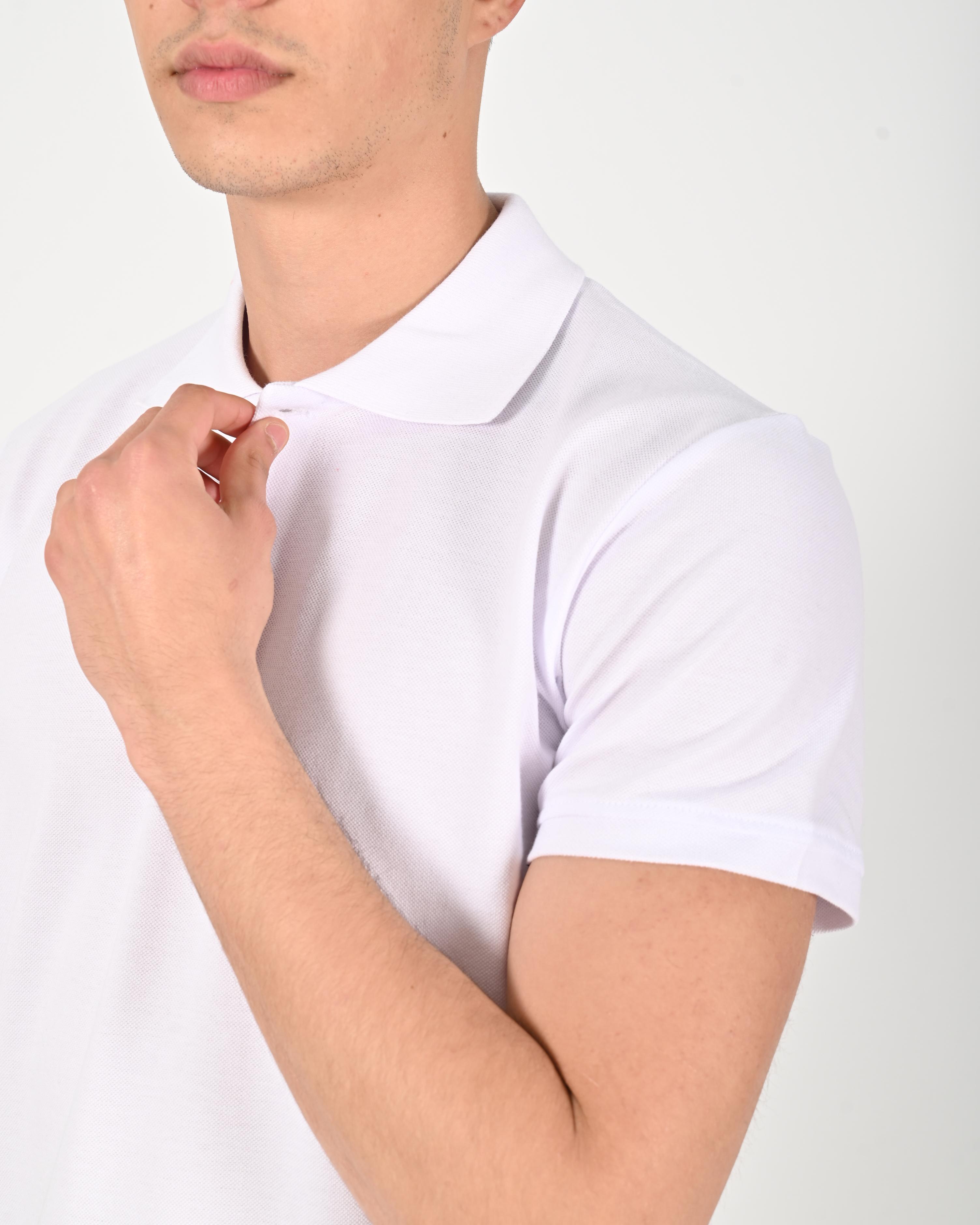 Polo Yaka Kısa Kollu Tişört