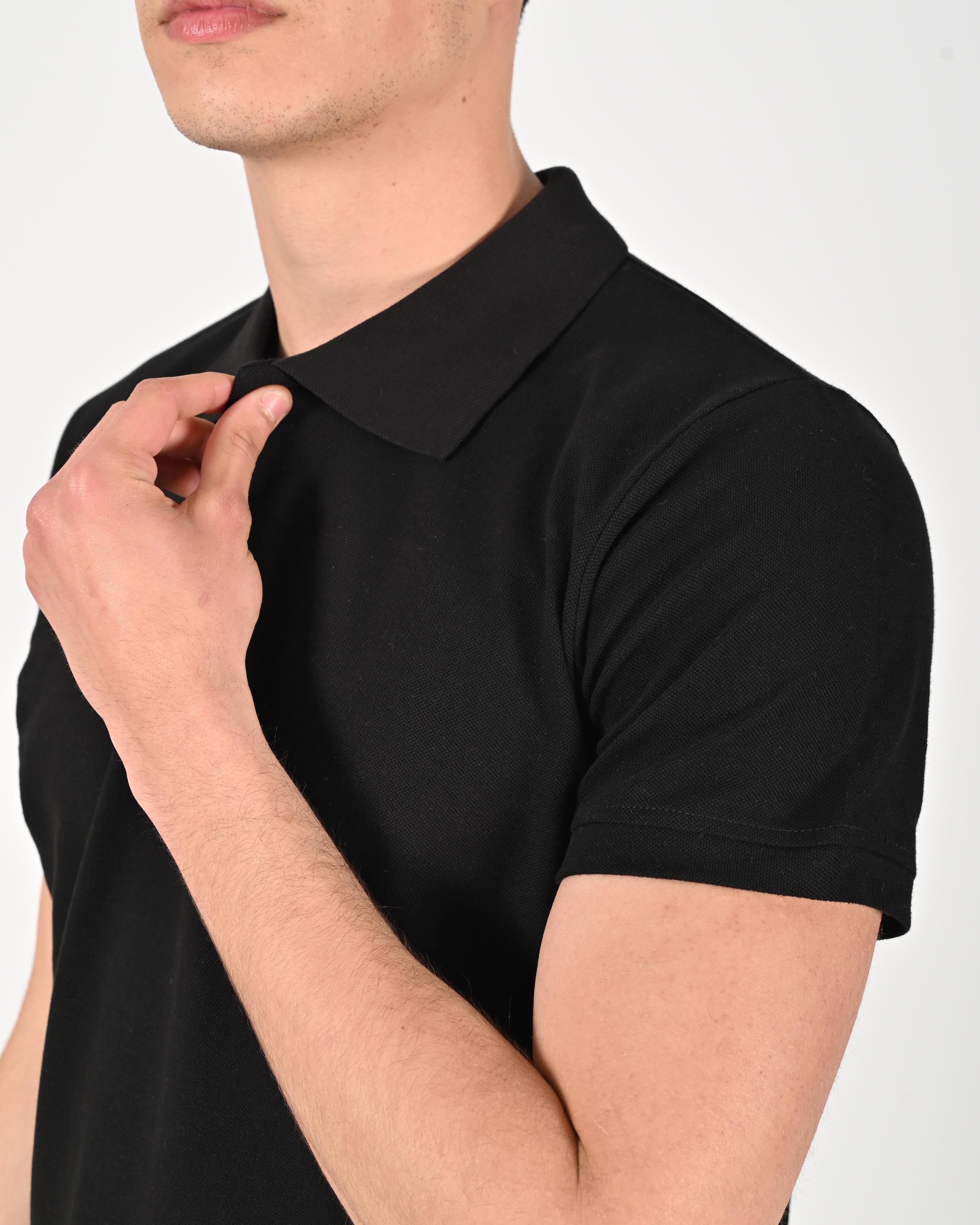 Polo Yaka Kısa Kollu Tişört
