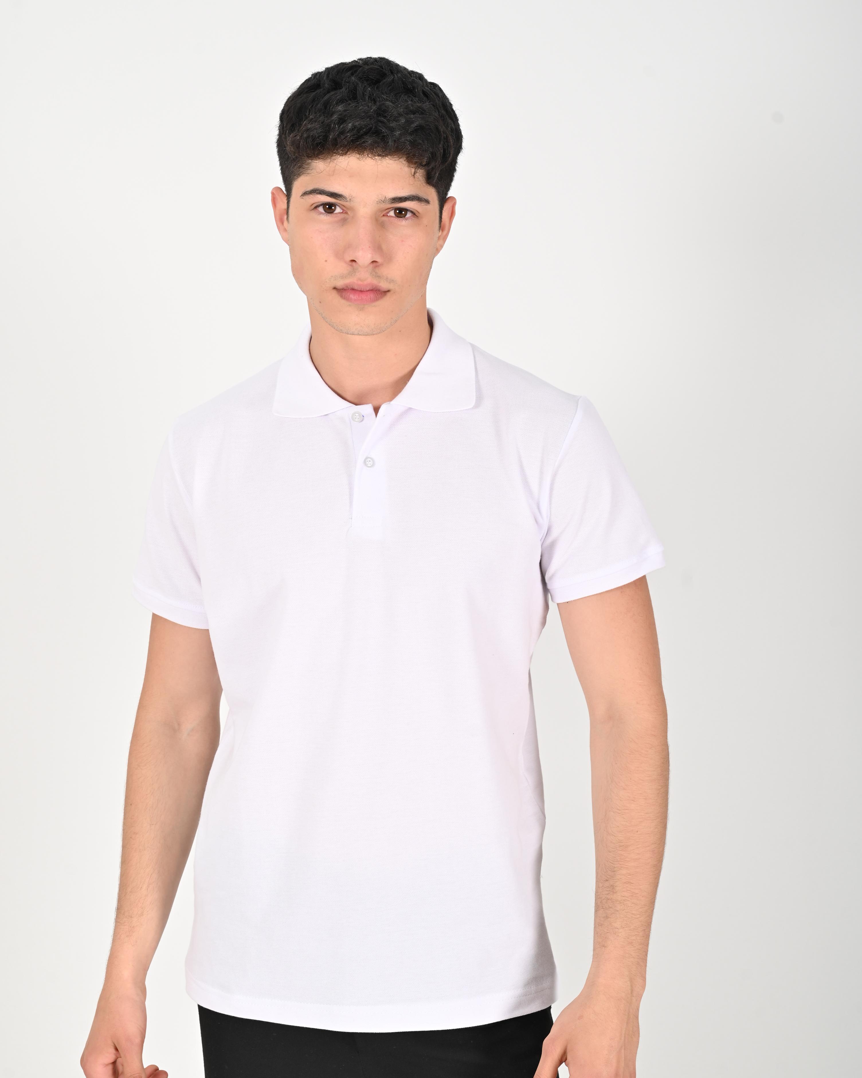 Polo Yaka Kısa Kollu Tişört