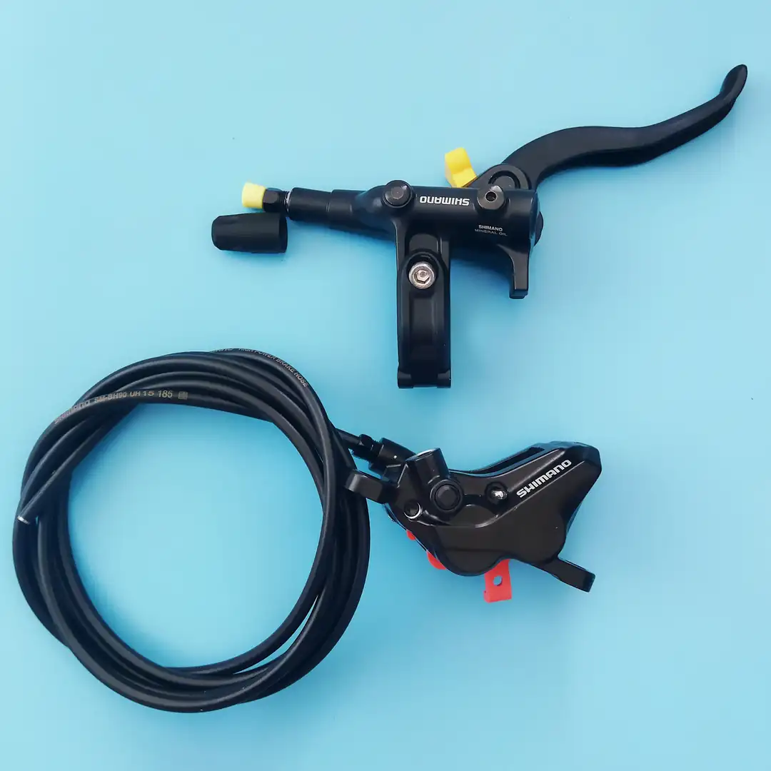 Freno a Disco Idraulico Bici M4, Pinza a 4 Pistoncini in Lega di Alluminio MT420 Posteriore