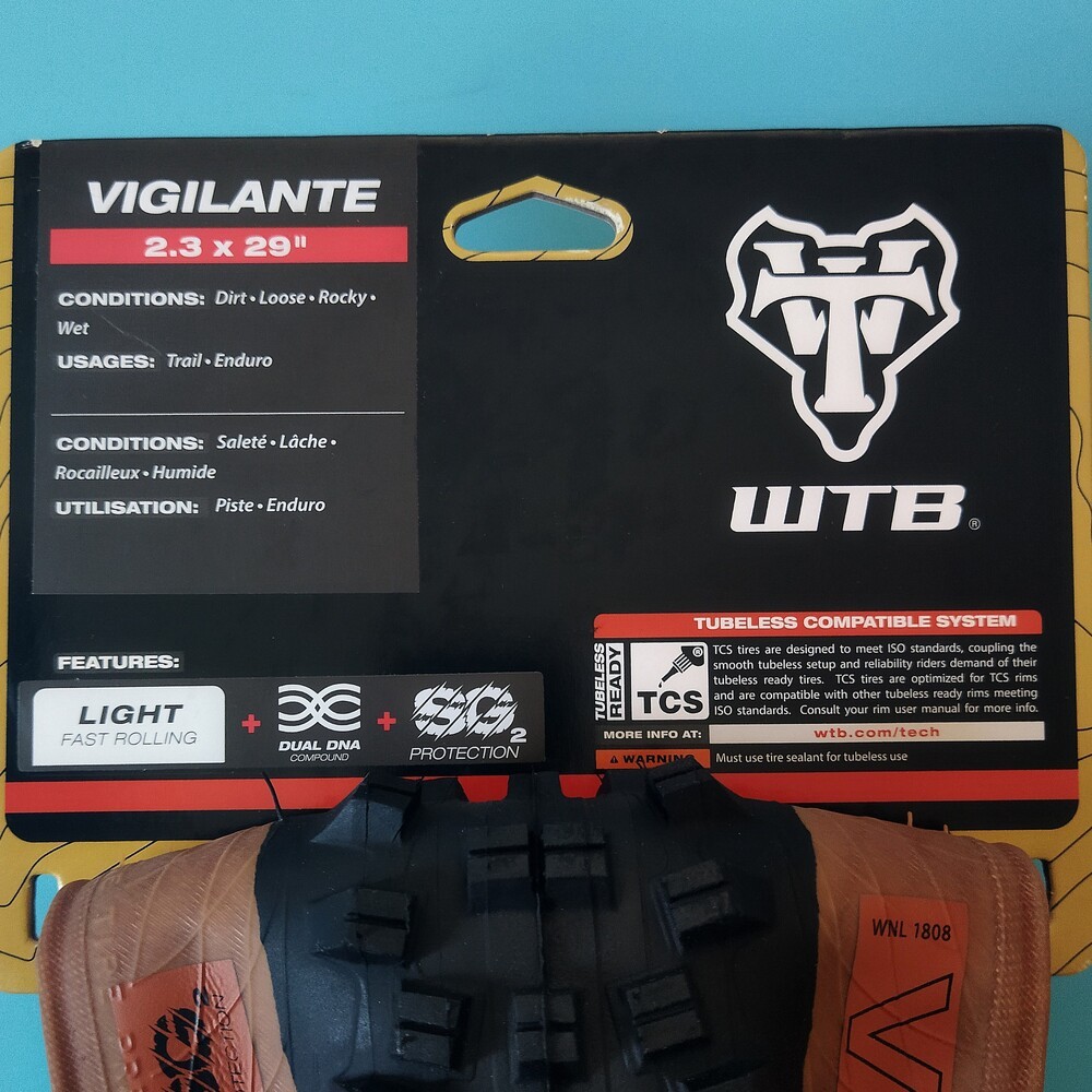 WTB Vigilante 29x2.30 TCS Light/Fast Rolling