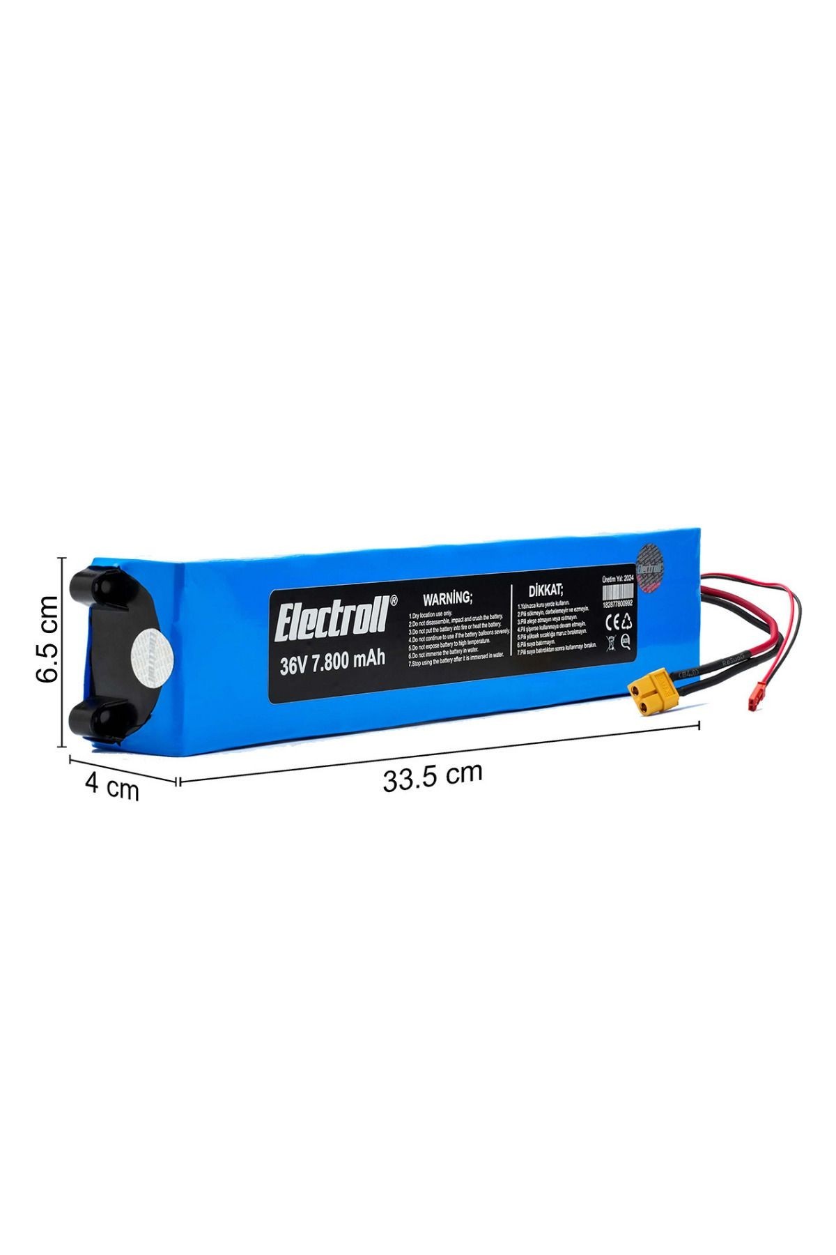 Pro Batarya (ORJİNAL KAPASİTE) 36v 7800mah Pil Elektrikli Scooter Bataryası Değişimi