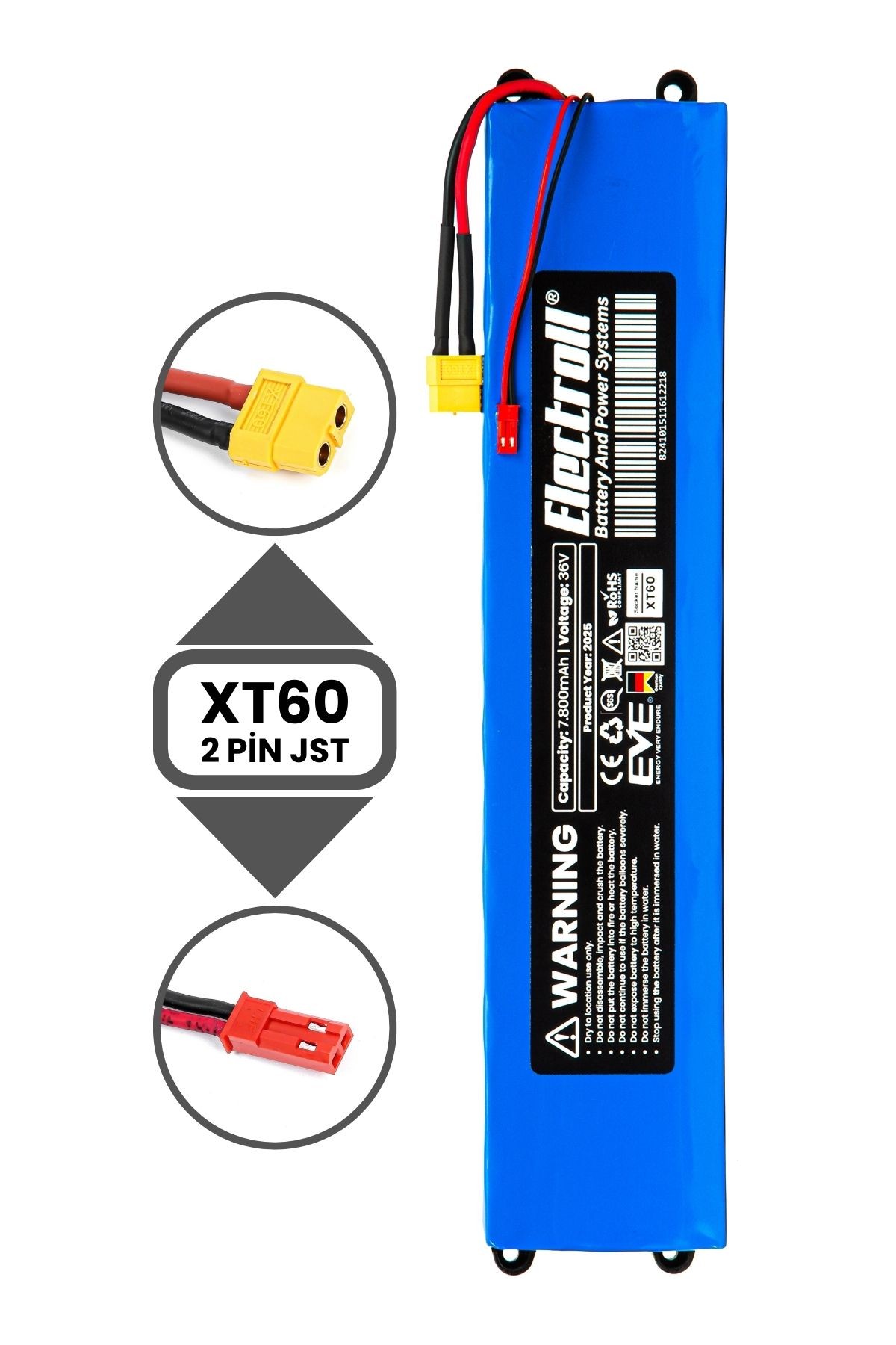 Citymate Plus 350 Batarya (ORJİNAL KAPASİTE) 7800mAh Elektrikli Scooter Bataryası Değişimi