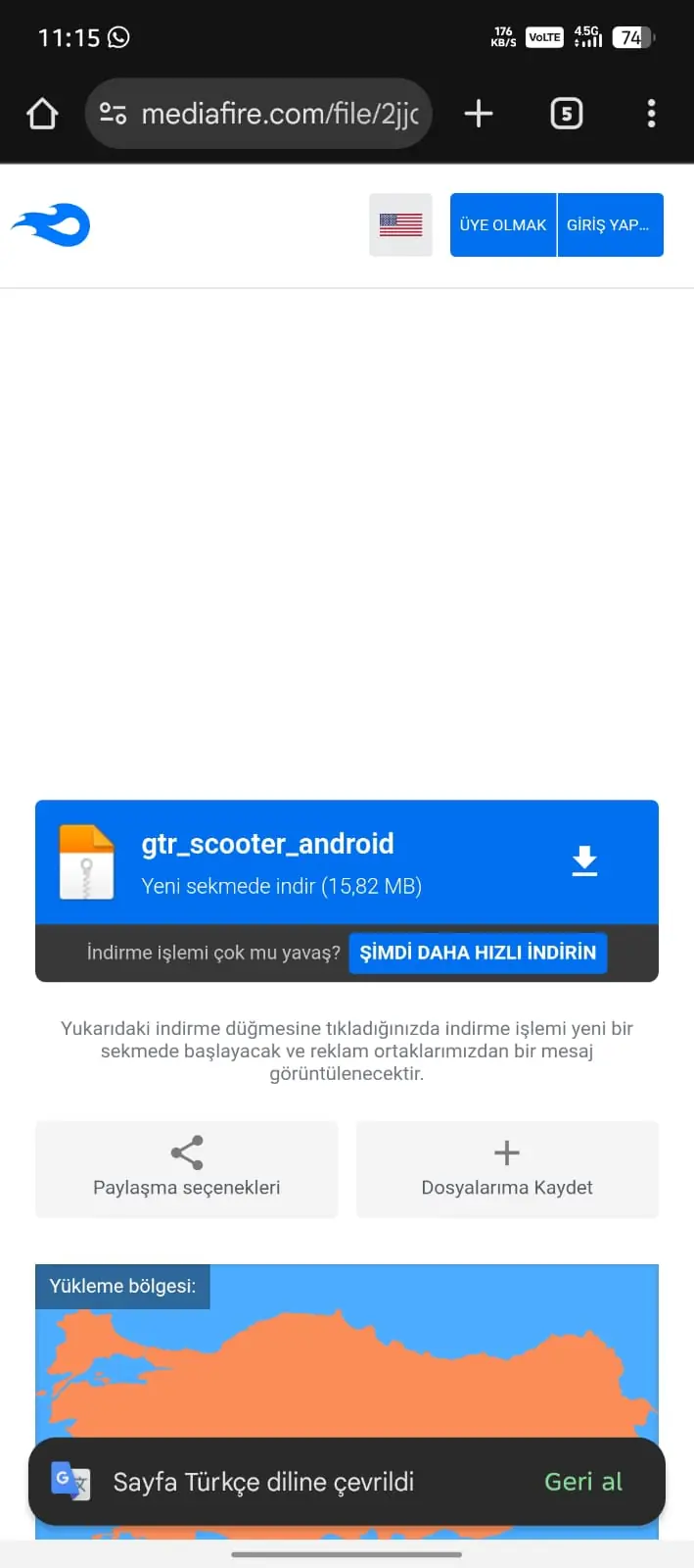 Adım 1 - APK’yı indirin