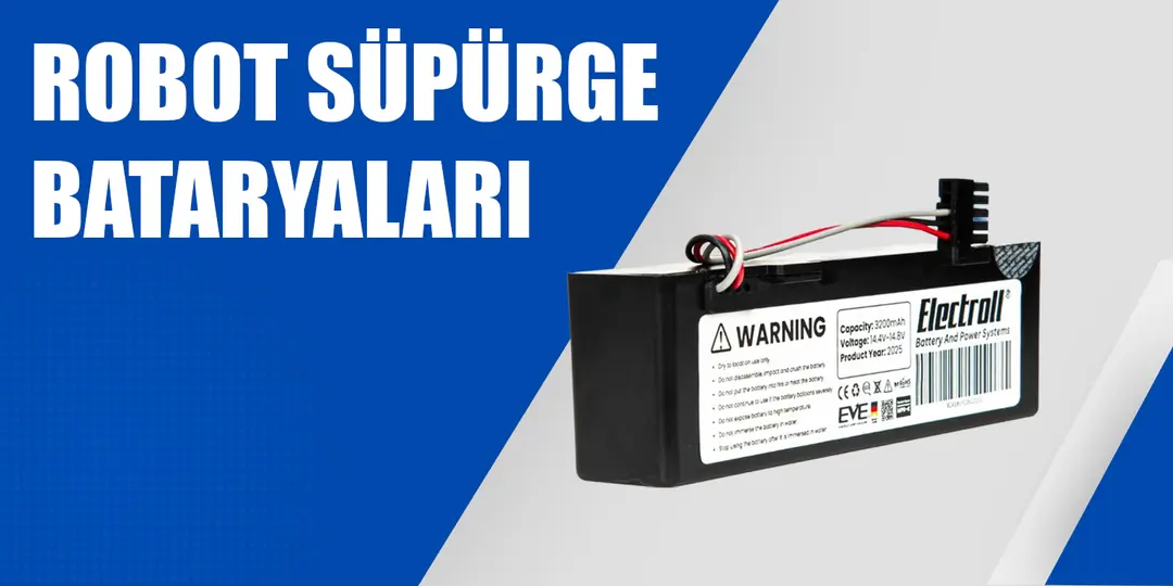 Robot Süpürge Bataryaları