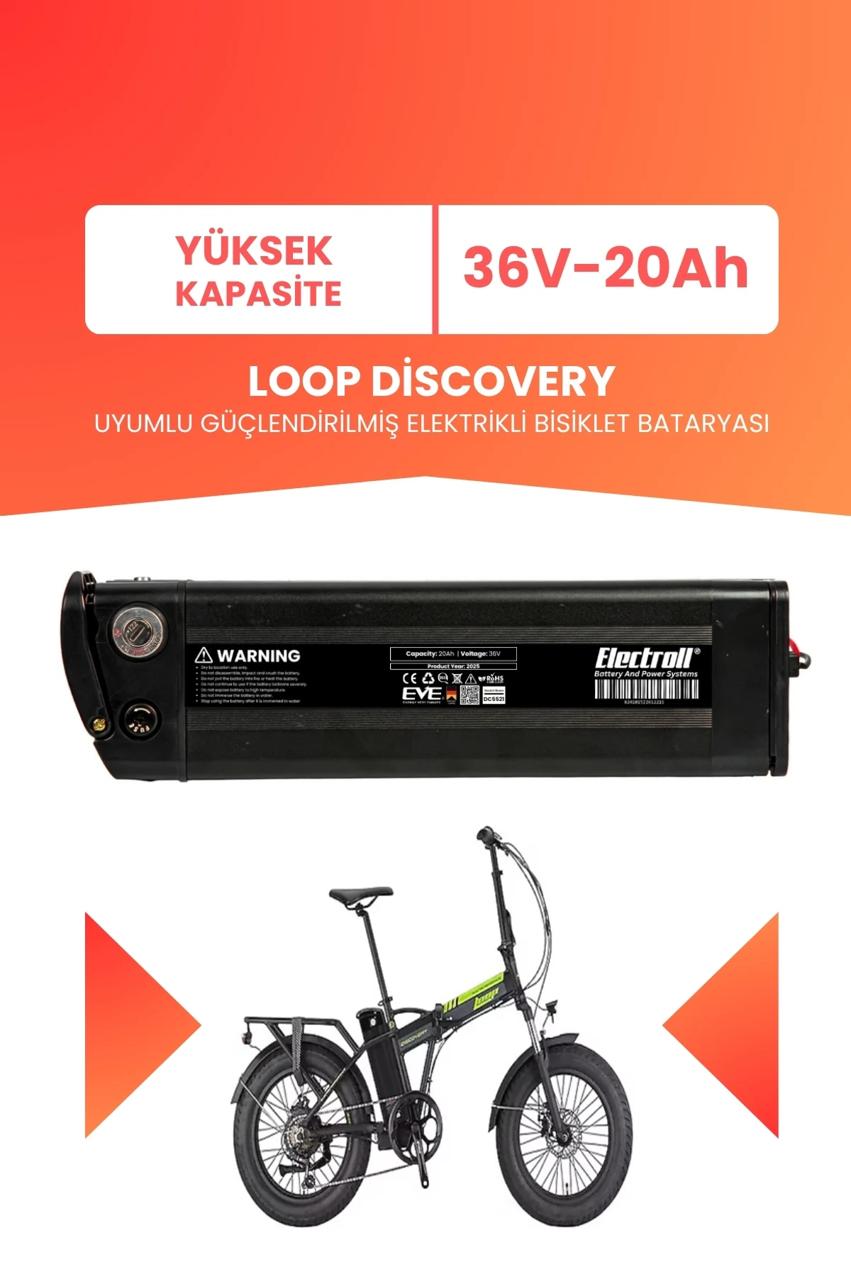 Loop Discovery


 Uyumlu 36V 20Ah (Yüksek Kapasite) Güçlendirilmiş Elektrikli Bisiklet Batarya Tamir, Revizyon ve Pil Yenileme