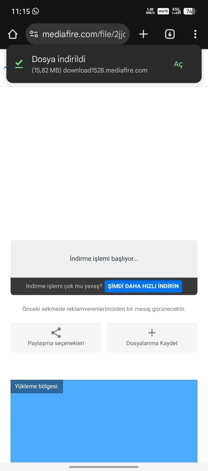 Adım 2 - İndirilen dosyalara göz atın