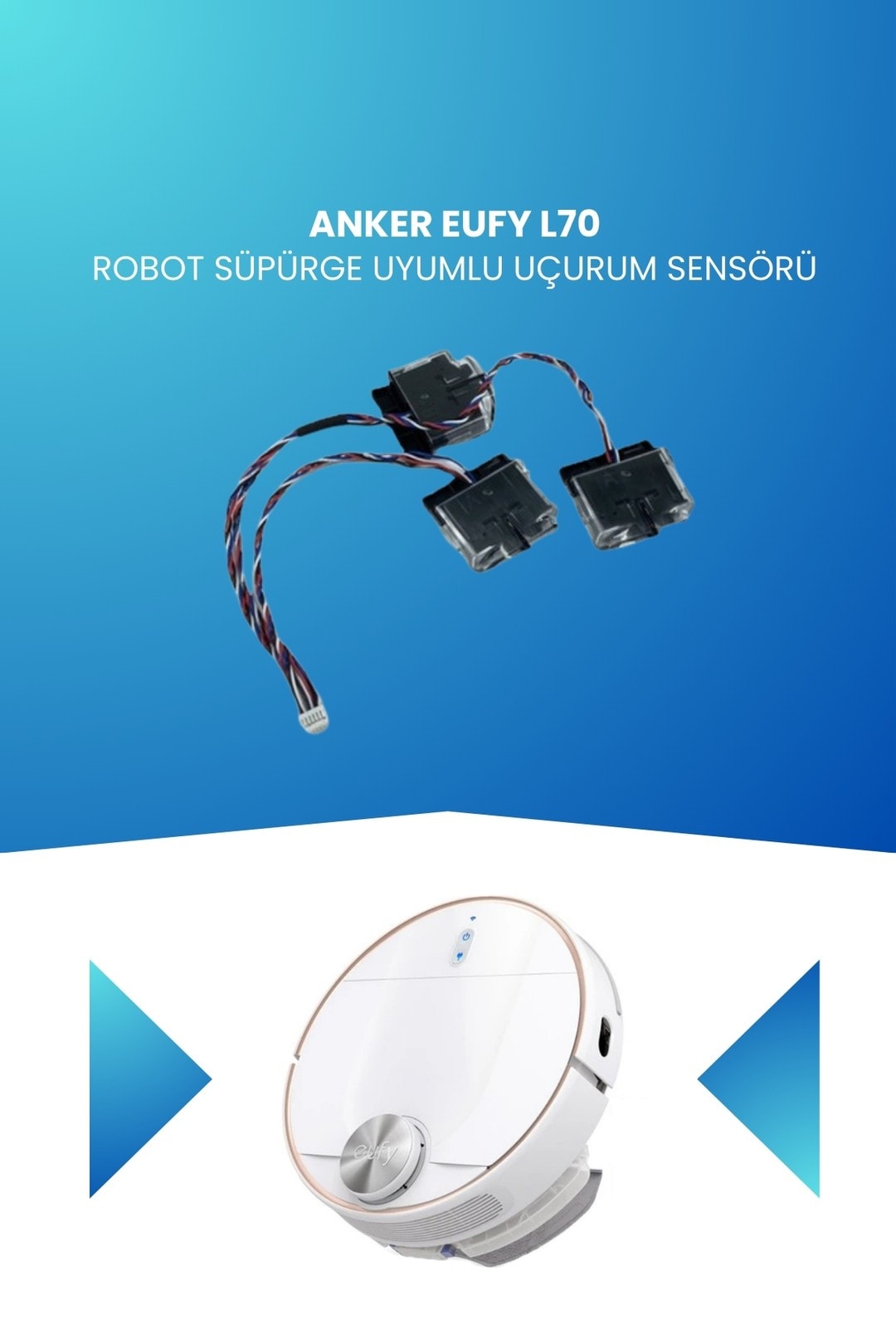 Anker Eufy L70 Robot Süpürge Uyumlu Uçurum Sensörü T2190