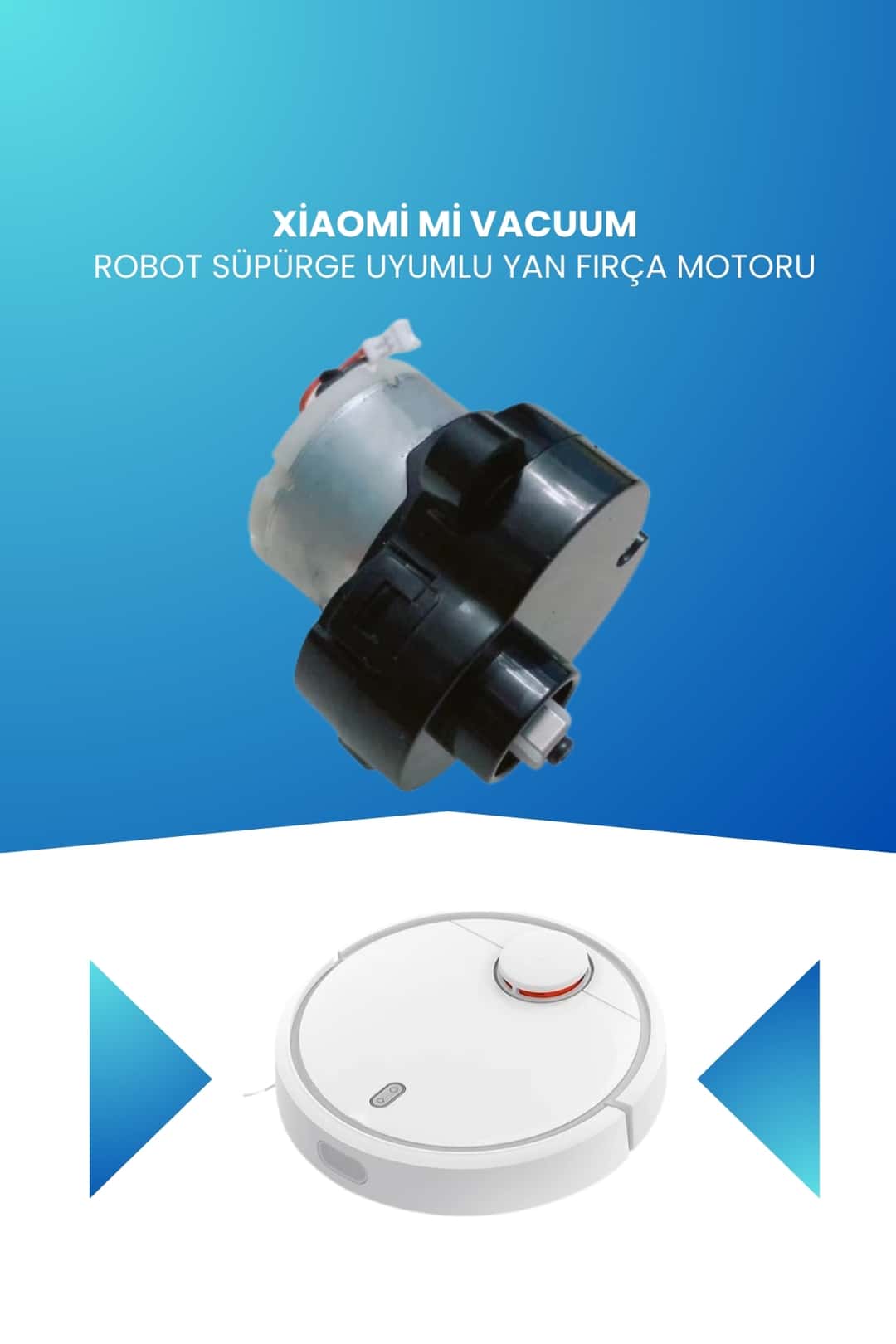 Xiaomi Mi Vacuum Robot Süpürge Uyumlu Yan Fırça Motoru