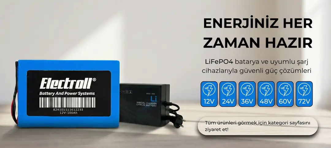 LiFePO4 batarya modelleri