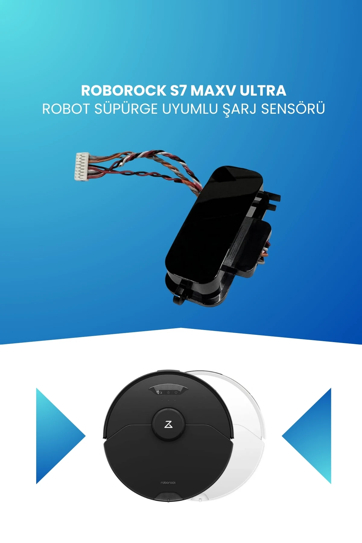Roborock S7 MaxV Ultra Robot Süpürge Uyumlu Şarj Sensörü