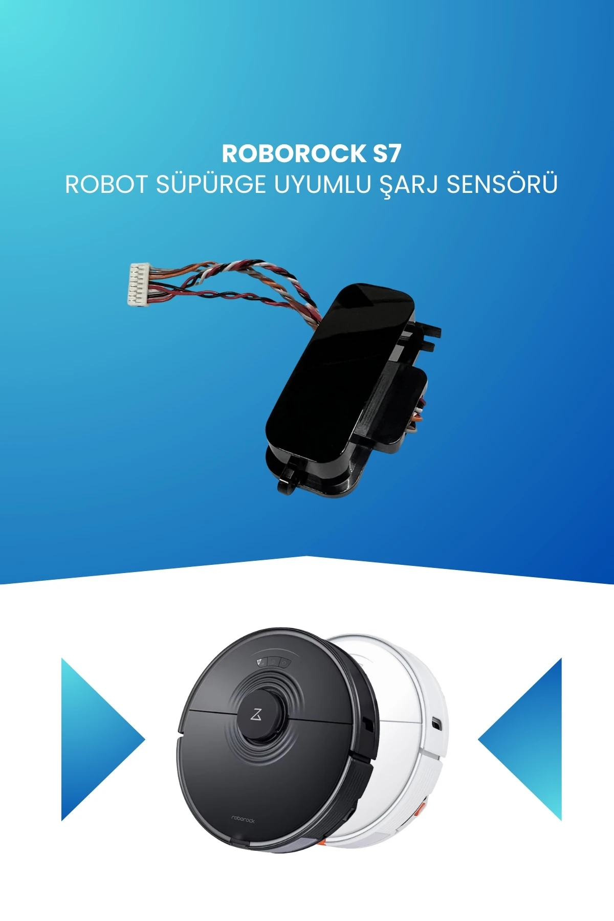 Roborock S7 Robot Süpürge Uyumlu Şarj Sensörü
