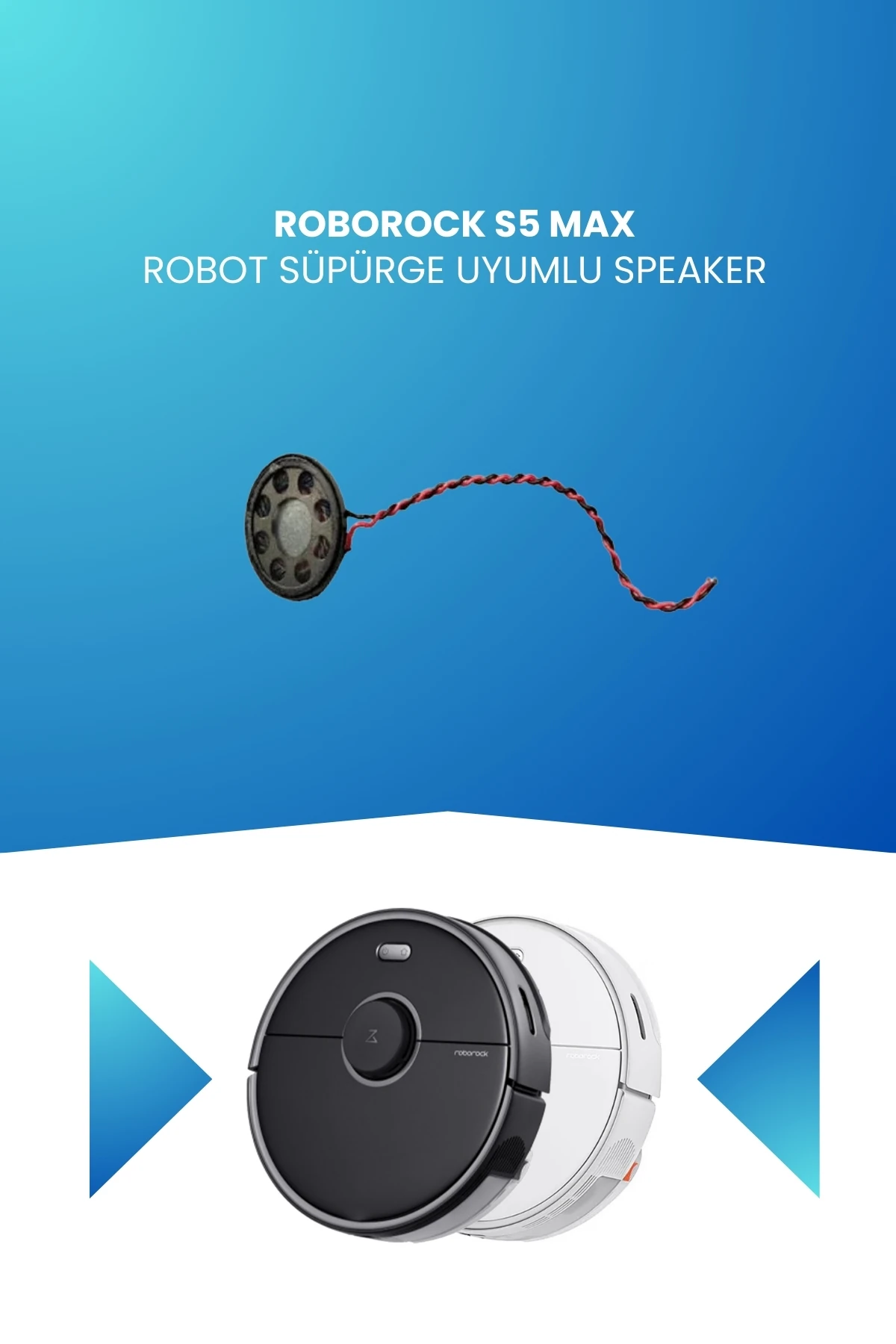 Roborock S5 Max Robot Süpürge Uyumlu Speaker