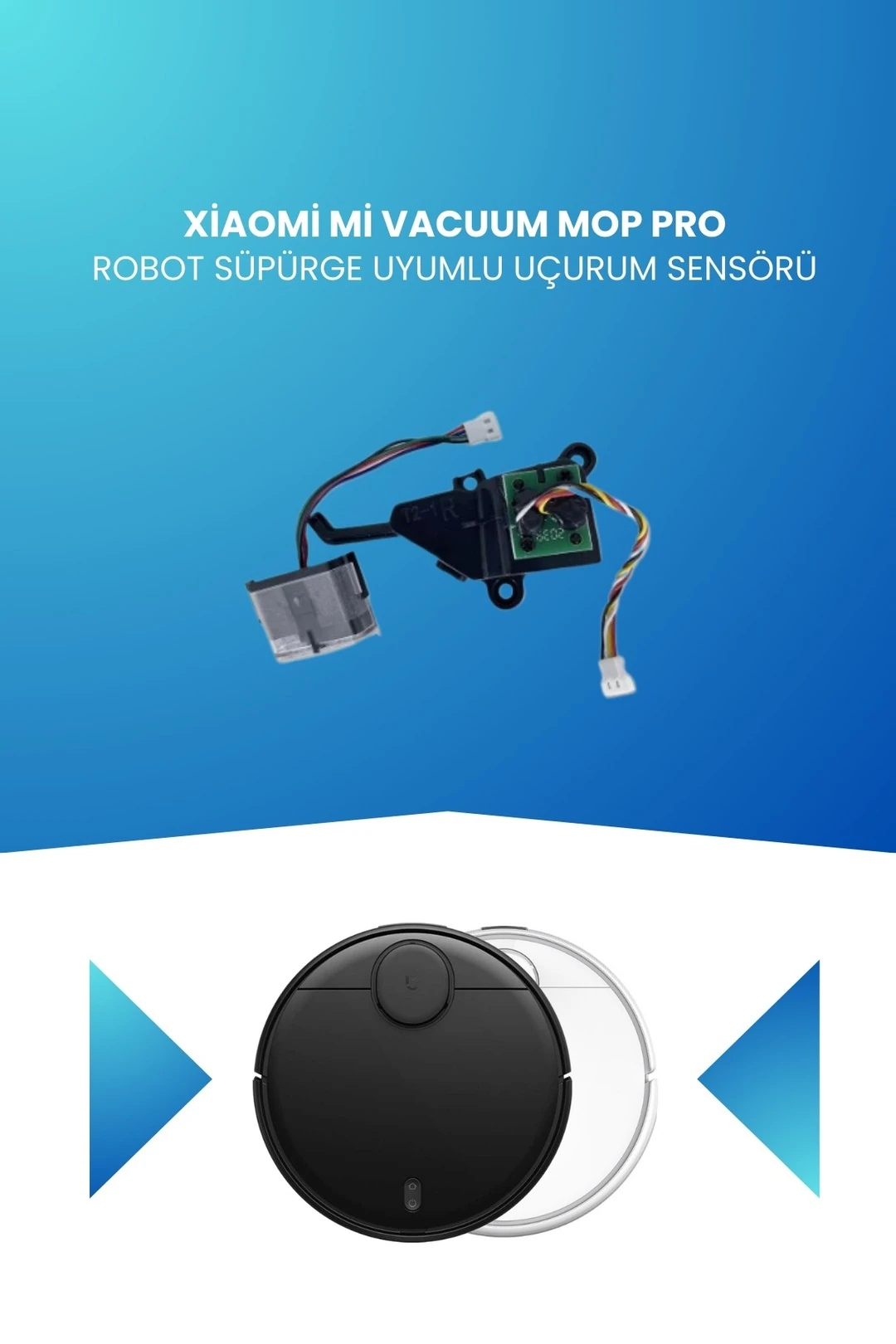 Xiaomi Mi Vacuum Mop Pro Robot Süpürge Uyumlu Uçurum Sensörü STYTJ02YM