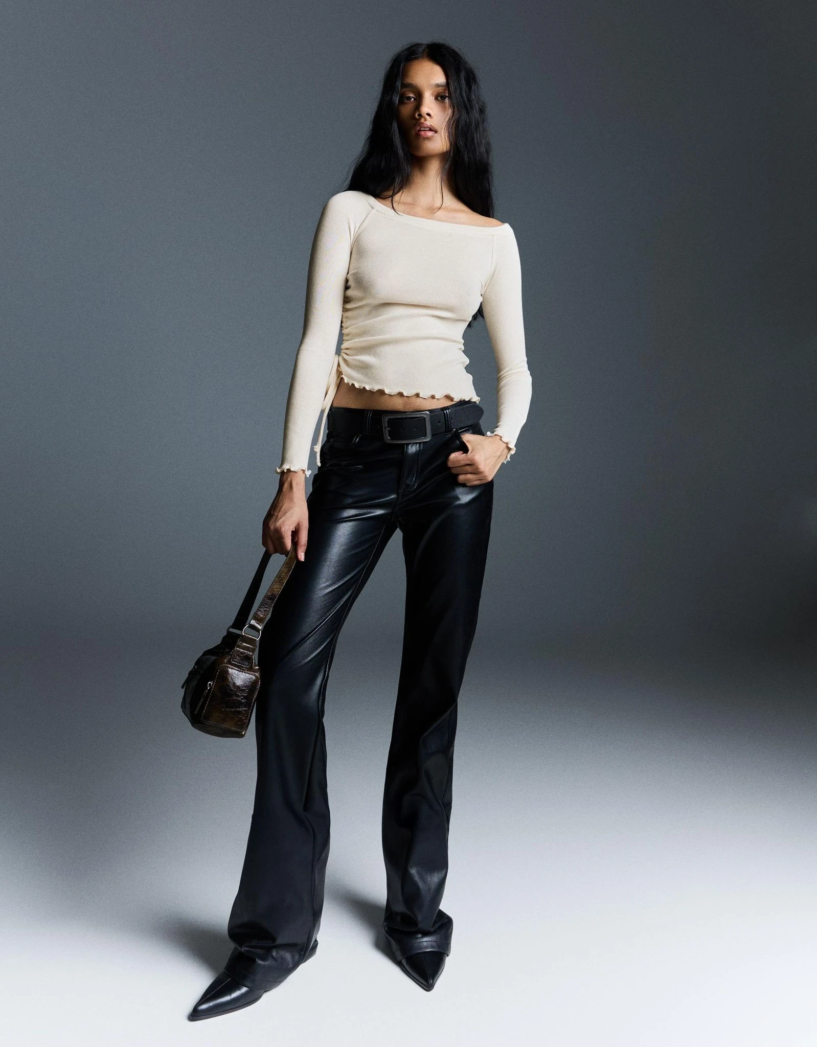 Orj Marka Brsk Büzgülü Bluz - Ekru