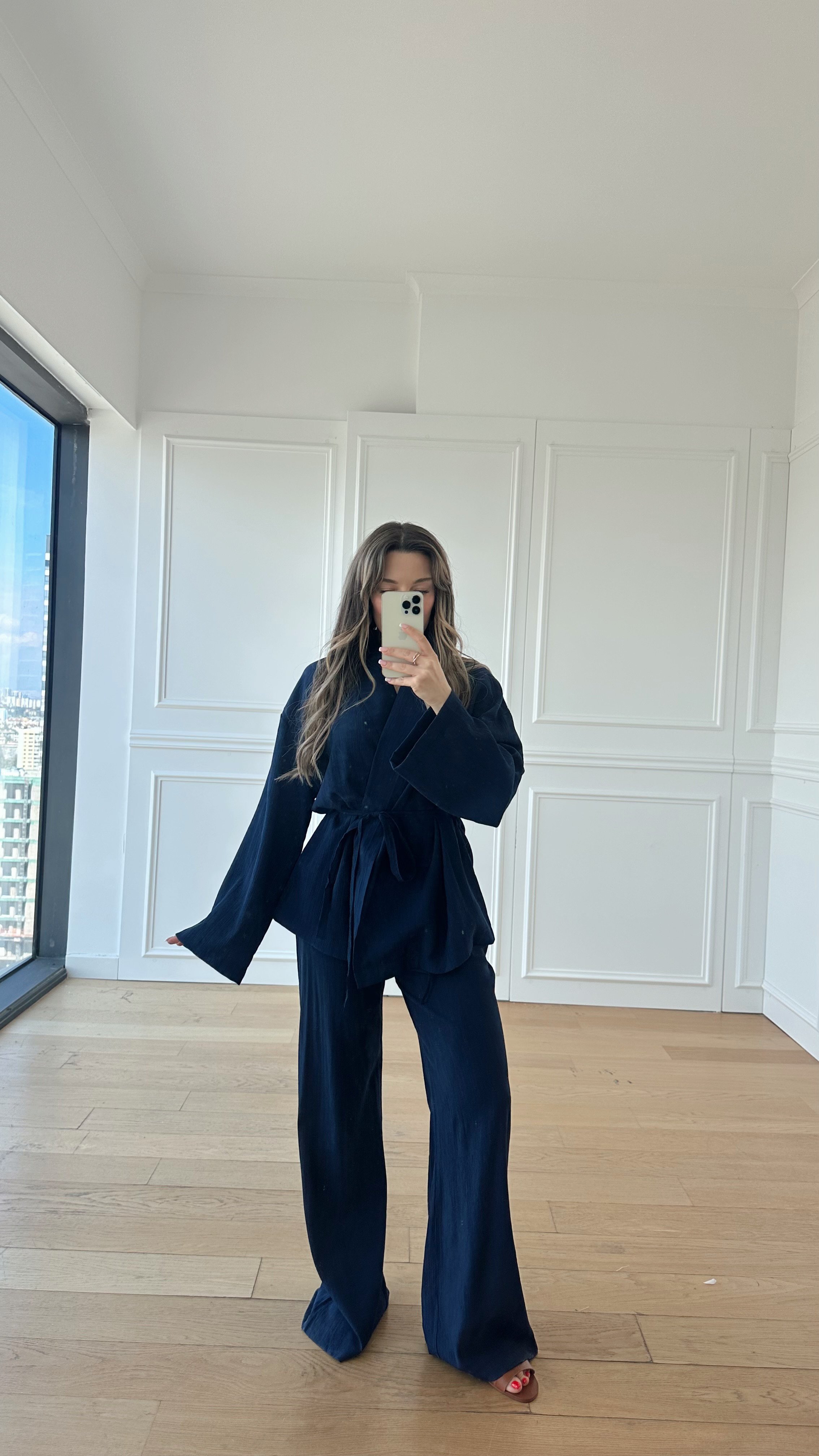 Kimono Takım - Lacivert 