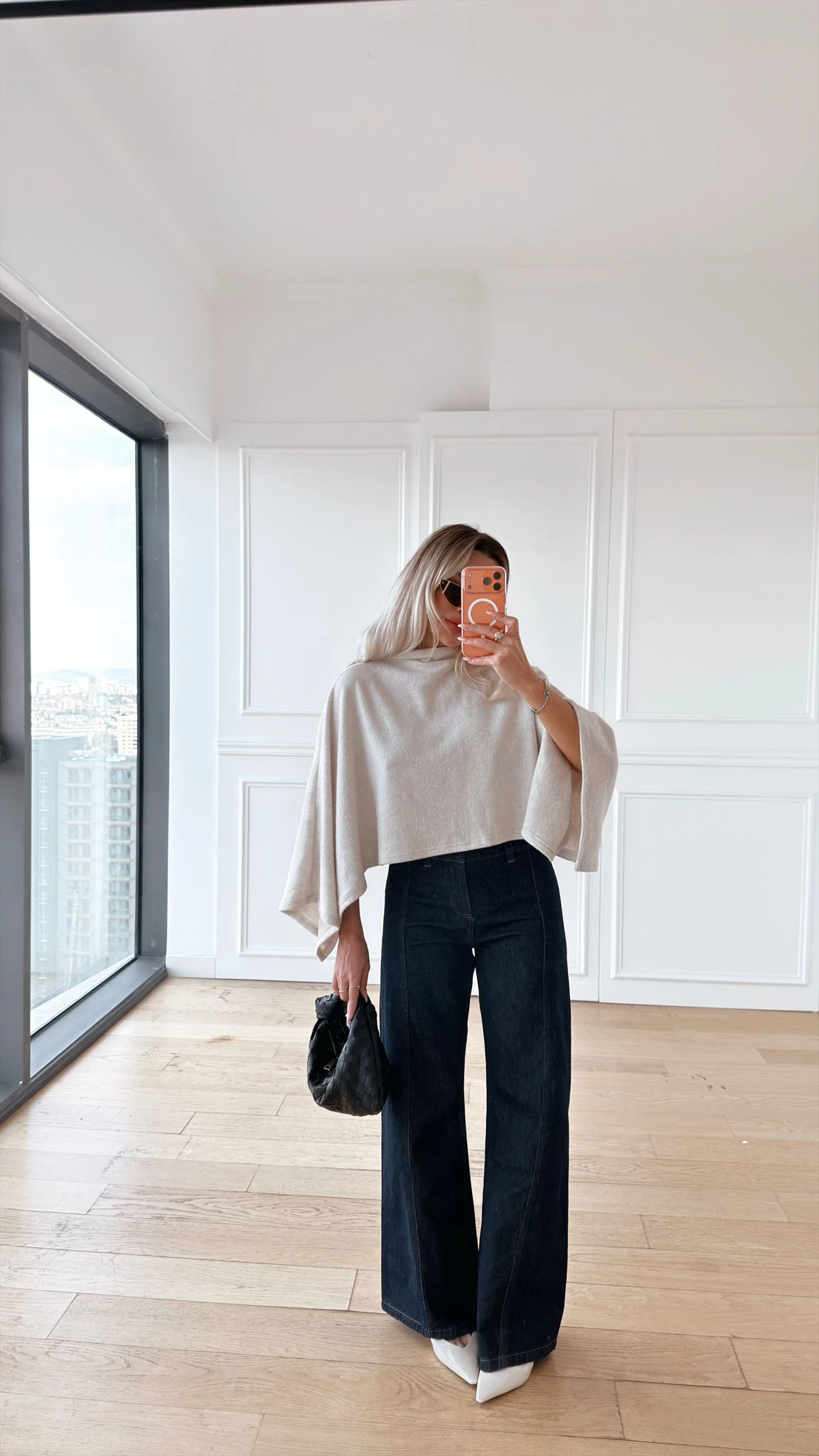 Orj Marka Ön Dikiş Detaylı Jean