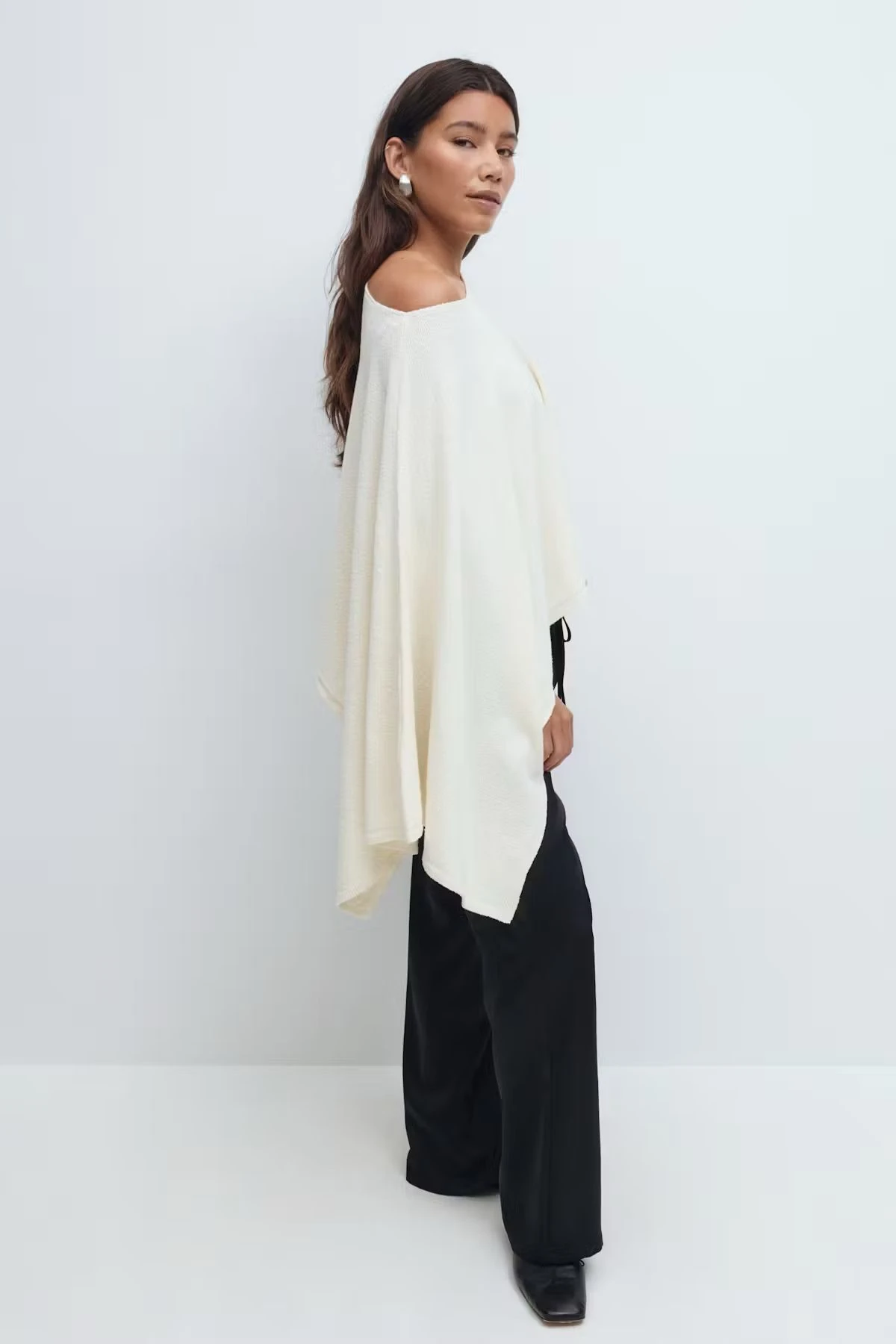 Orj Marka GT Asimetrik Ekru Bluz