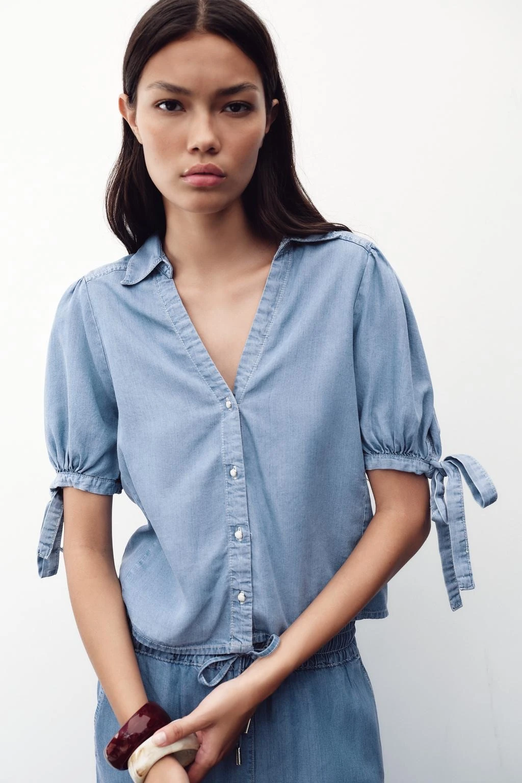 Orj Marka Tensel Gömlek 