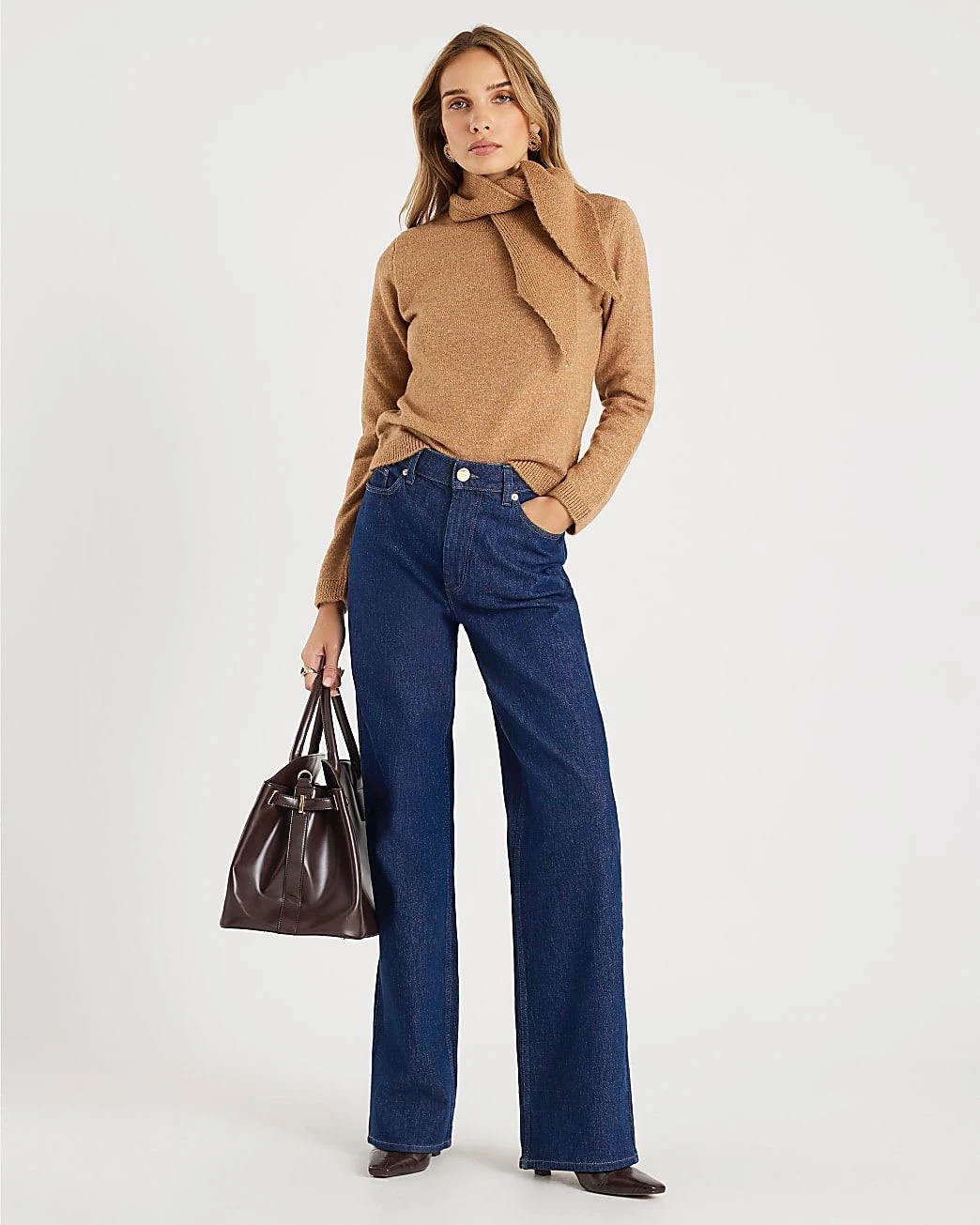 Orj Marka Premium Fularlı Kazak