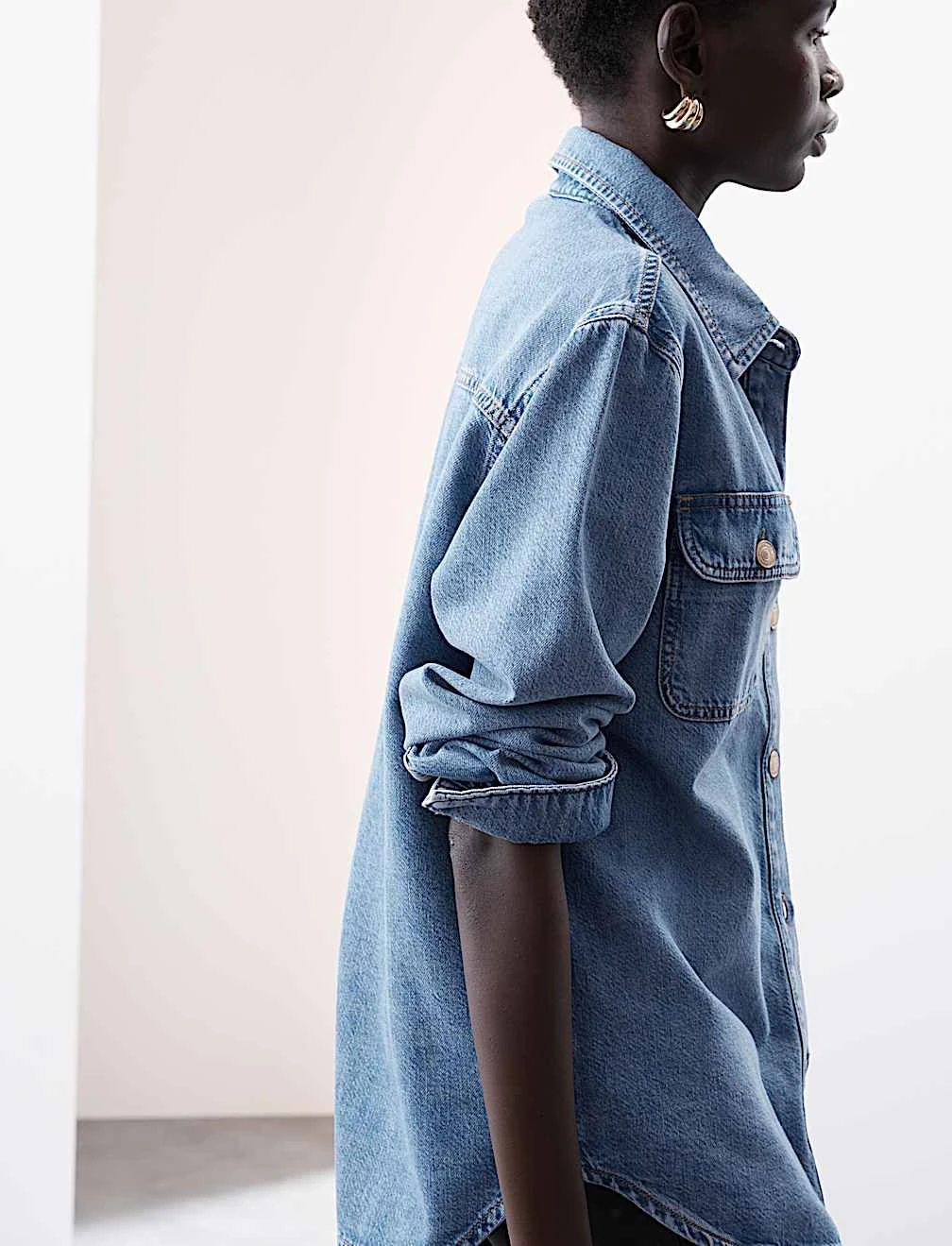 Orj Marka Denim Gömlek