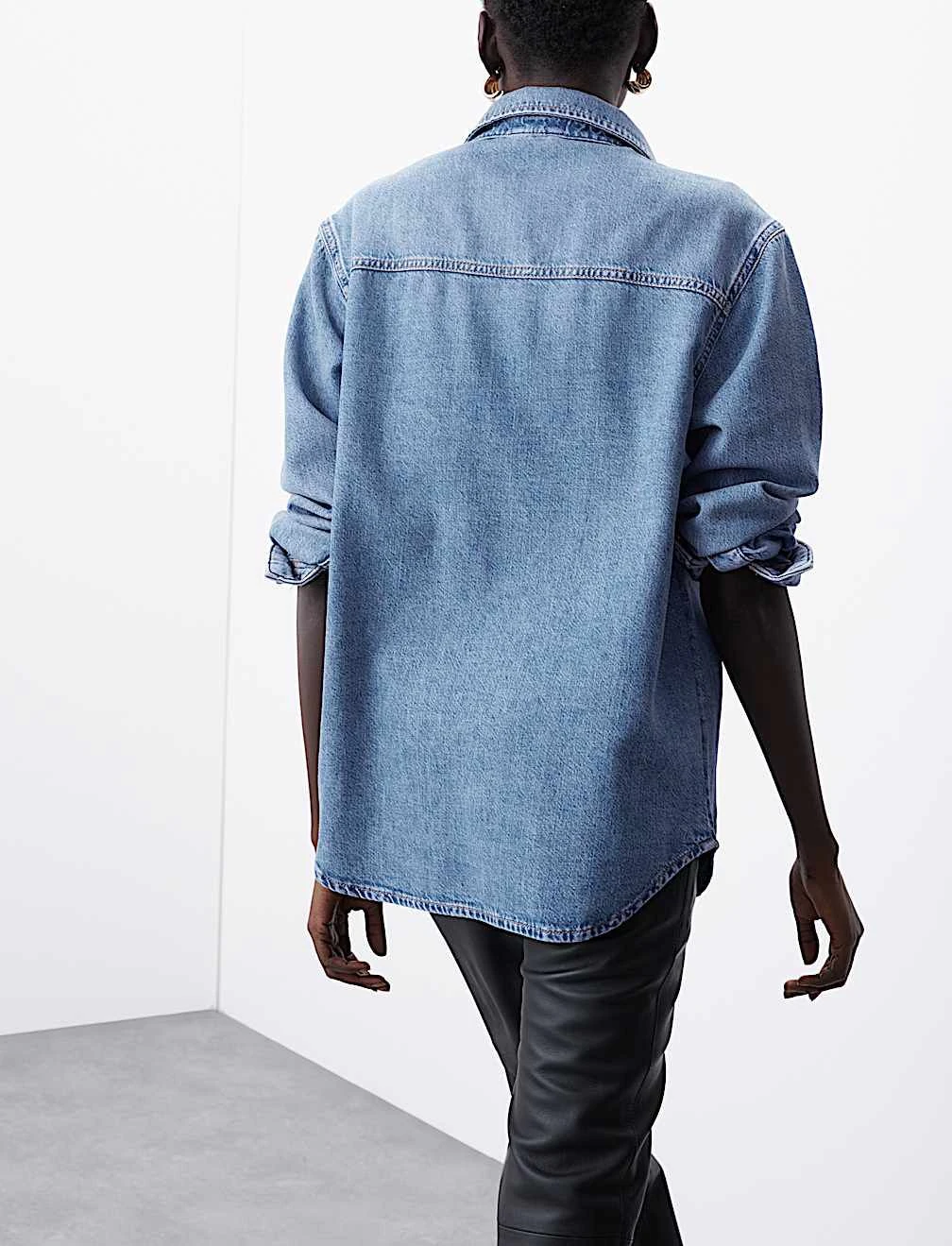 Orj Marka Denim Gömlek