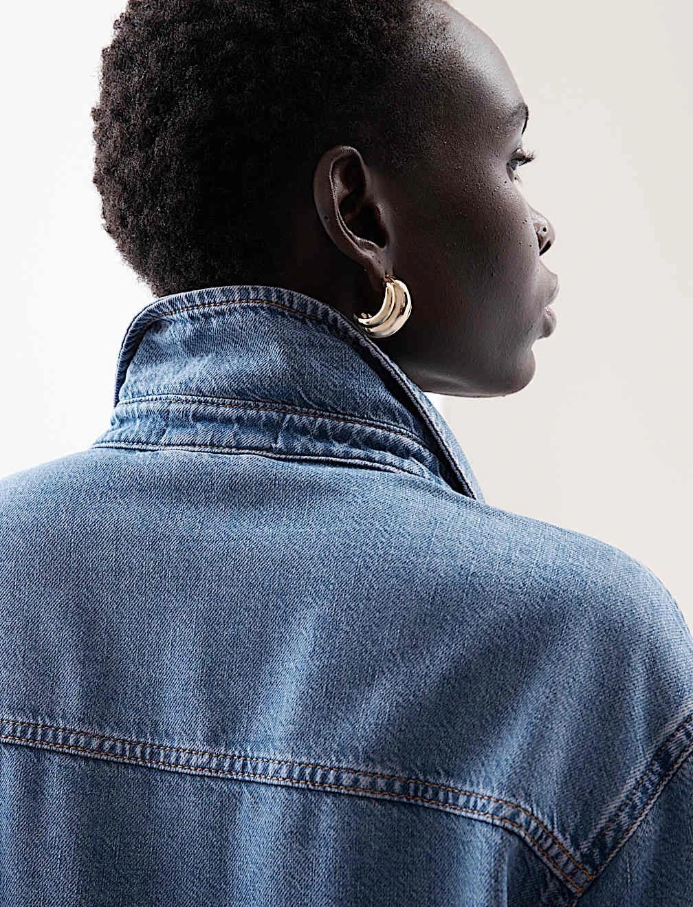 Orj Marka Denim Gömlek