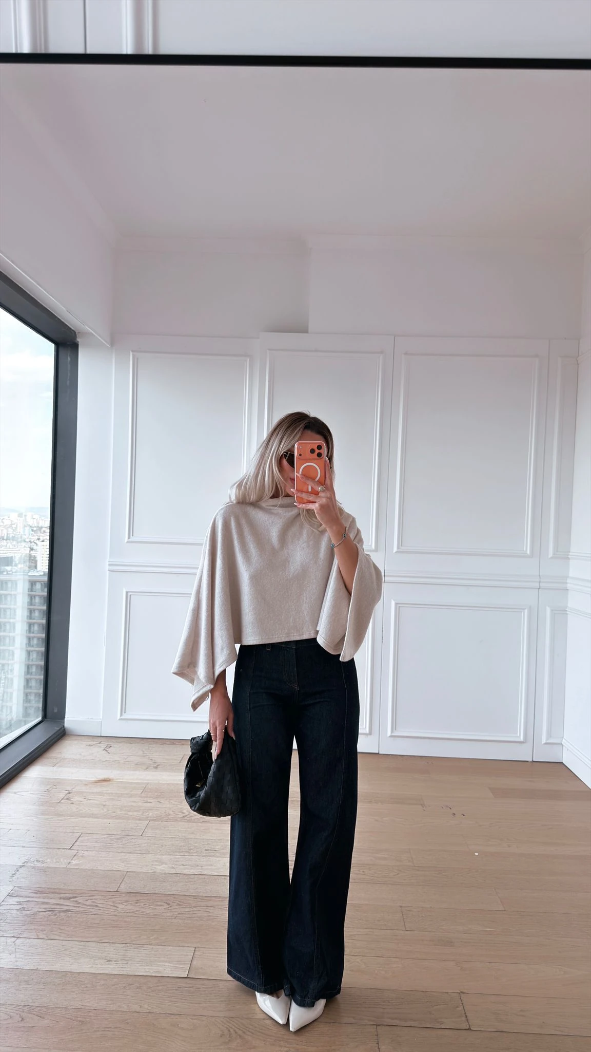 Orj Marka GT Asimetrik Ekru Bluz