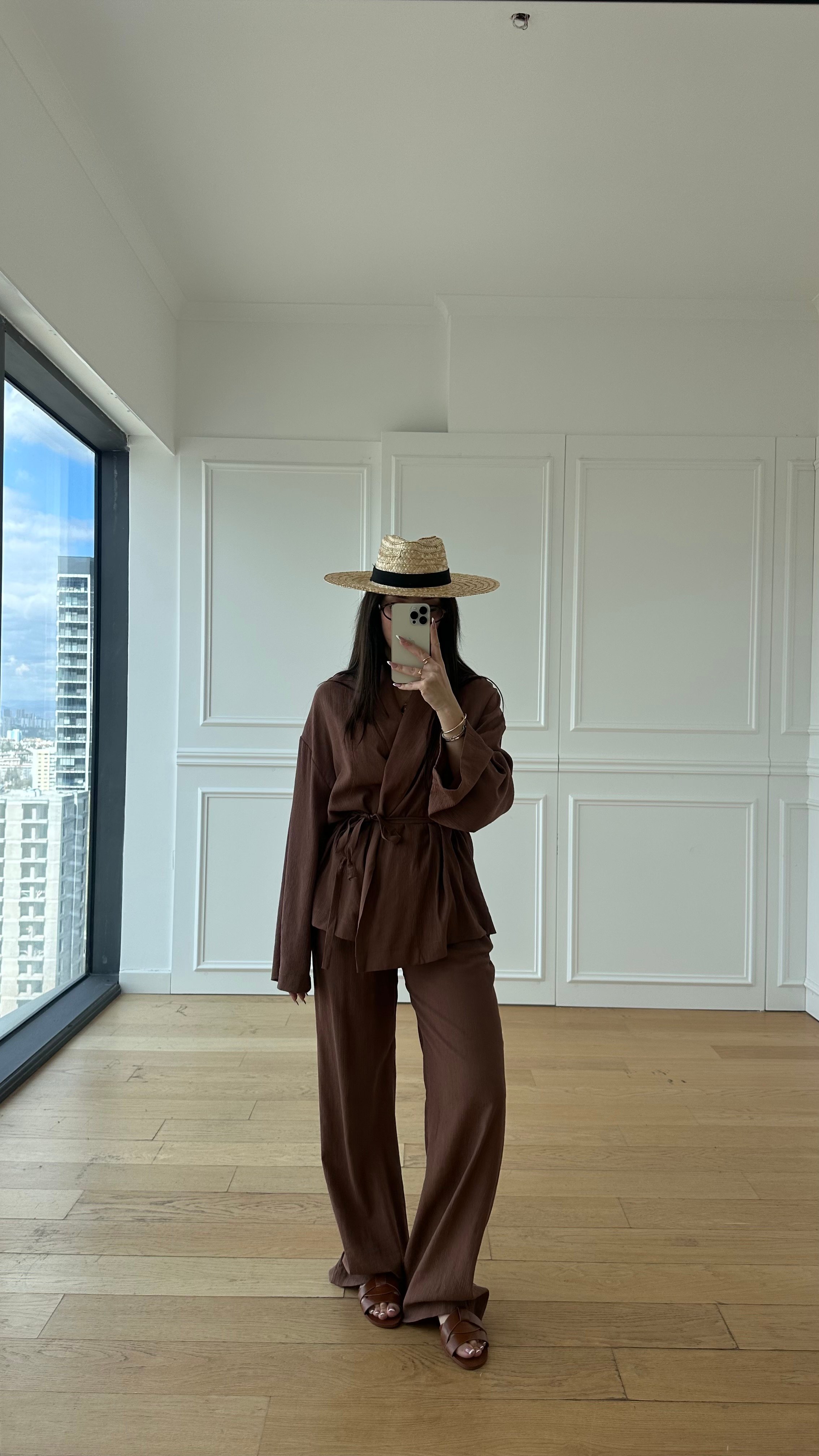 Kimono Takım - Kiremit