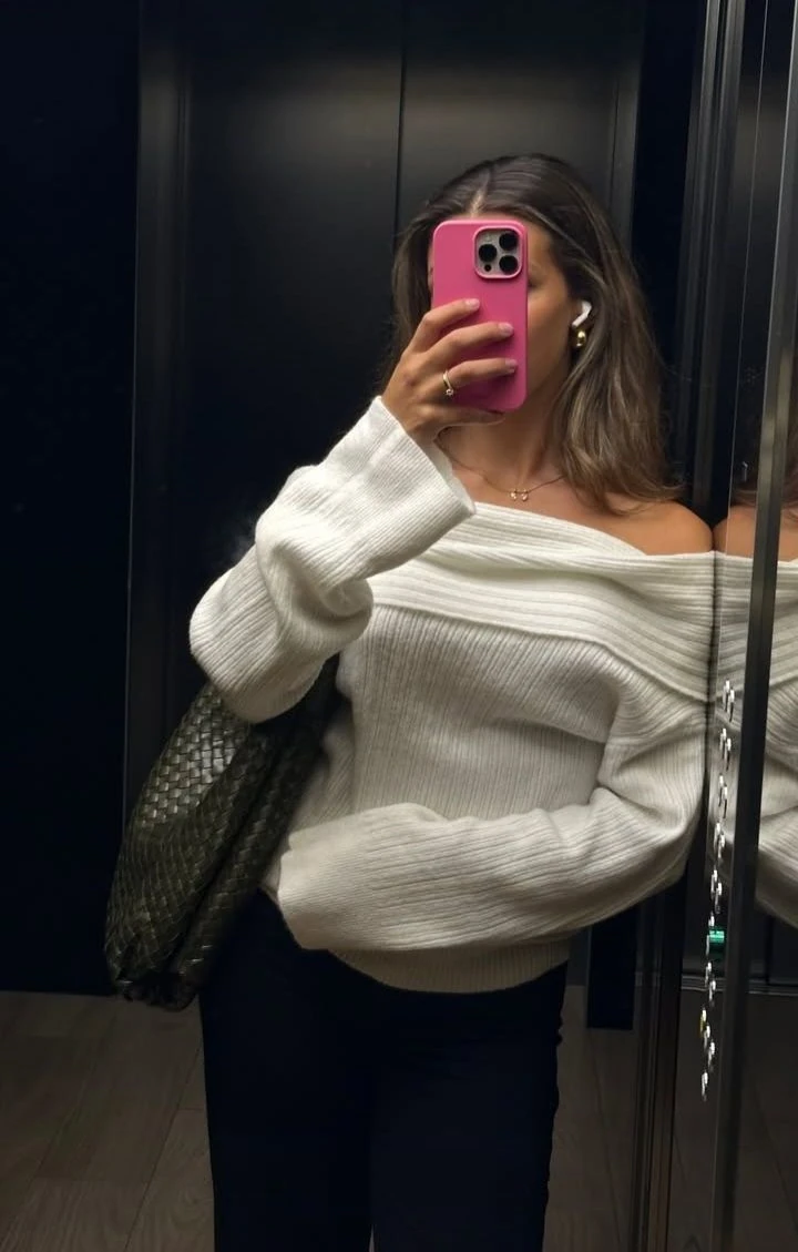 Madonna Yaka Fitilli Ekru Kazak