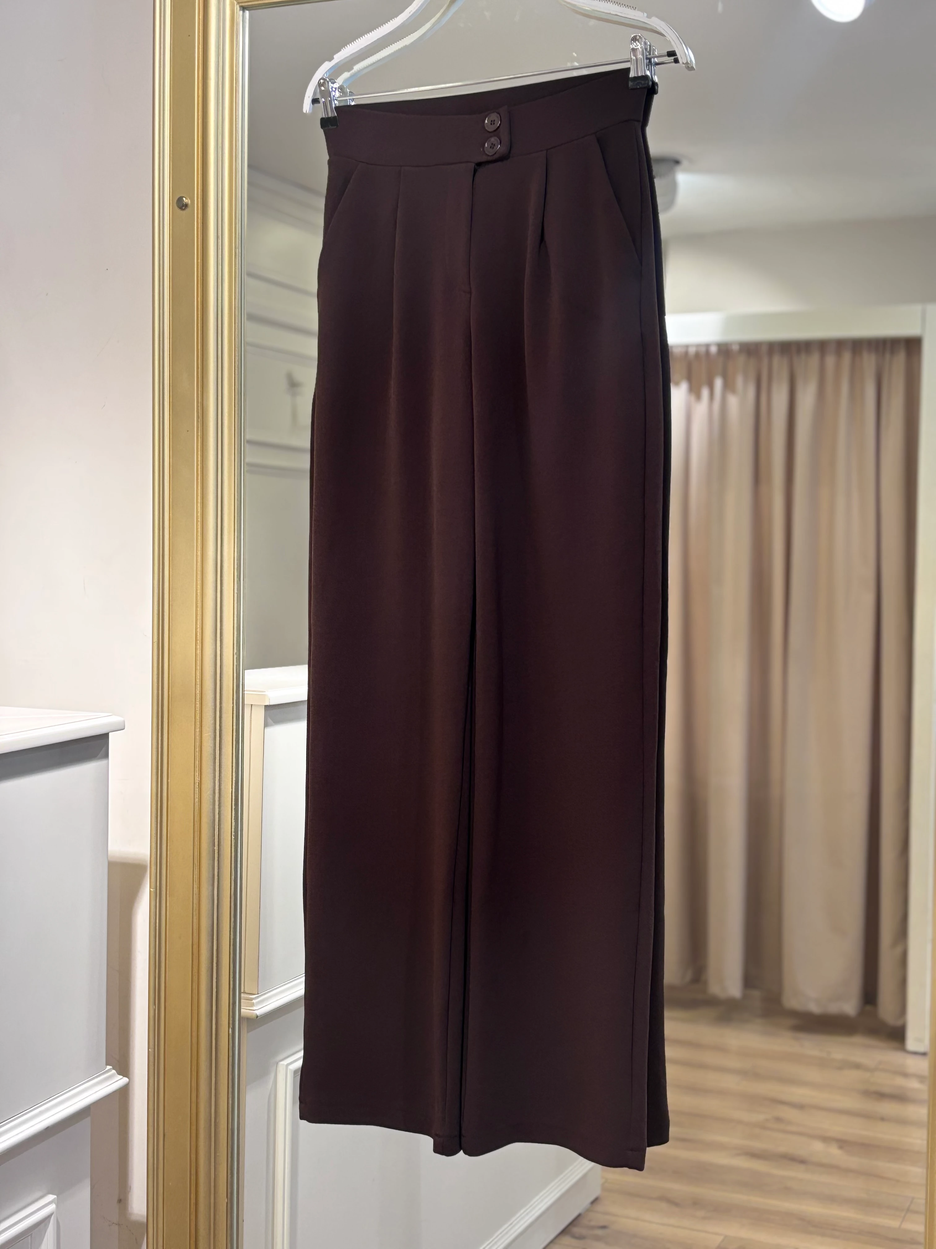 Palazzo Pantolon - Kahverengi