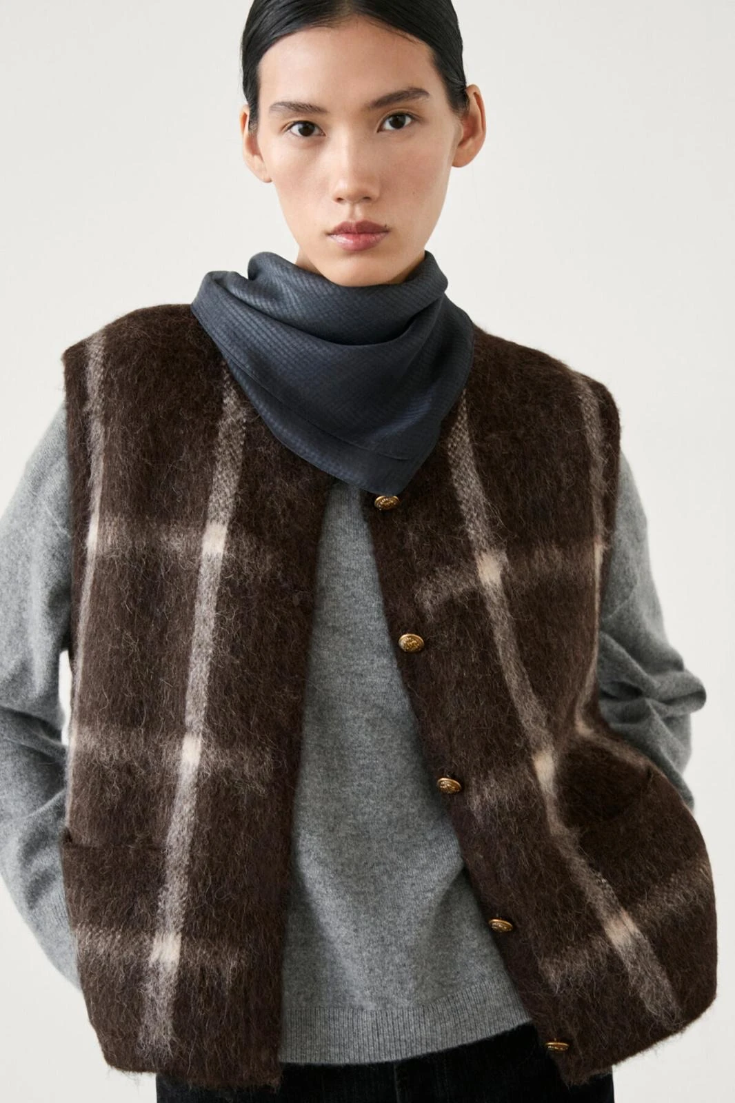 Orj Marka Massi D Yün Karışımlı Yelek