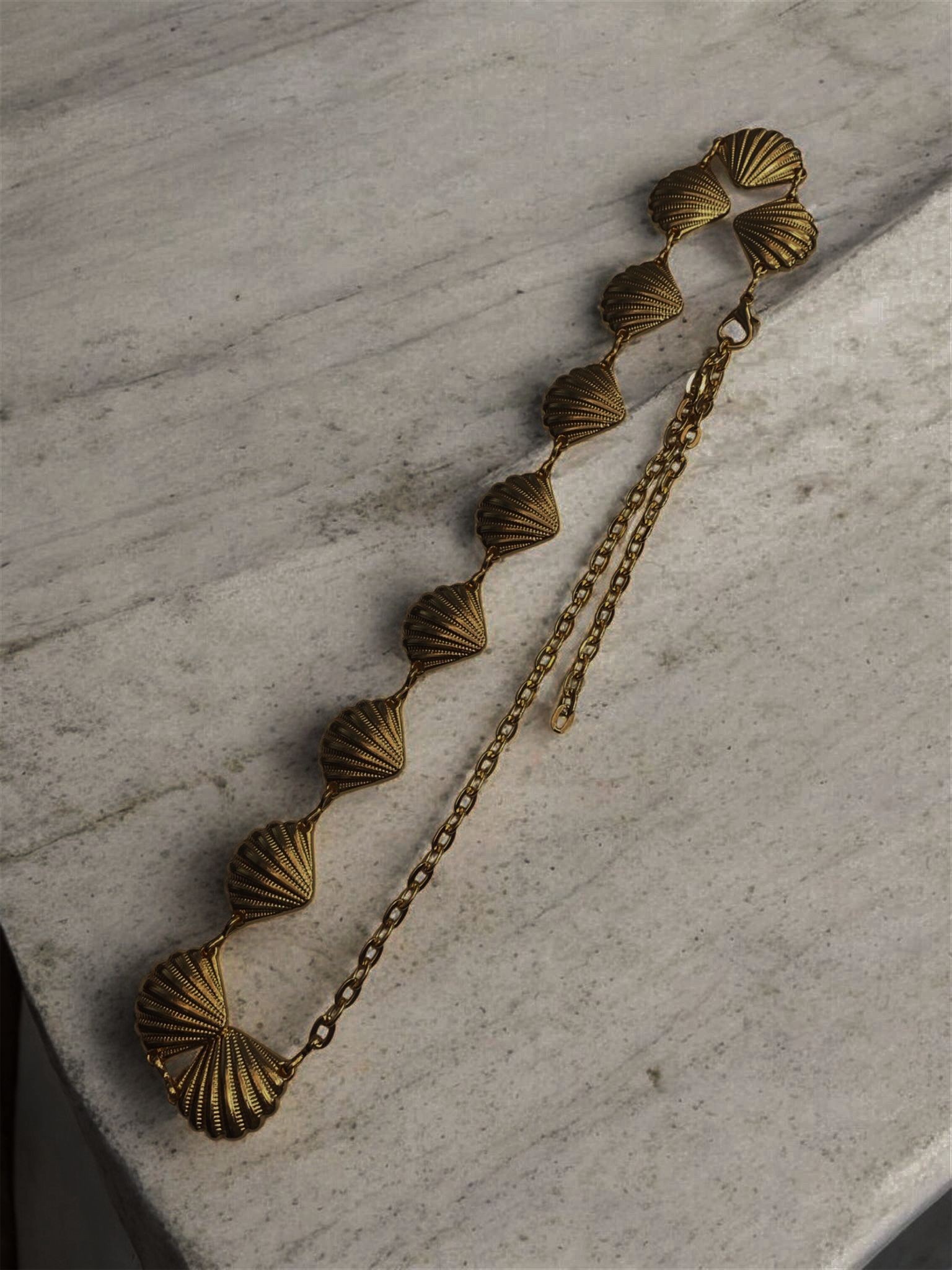Clam Gold Zincir Kemer