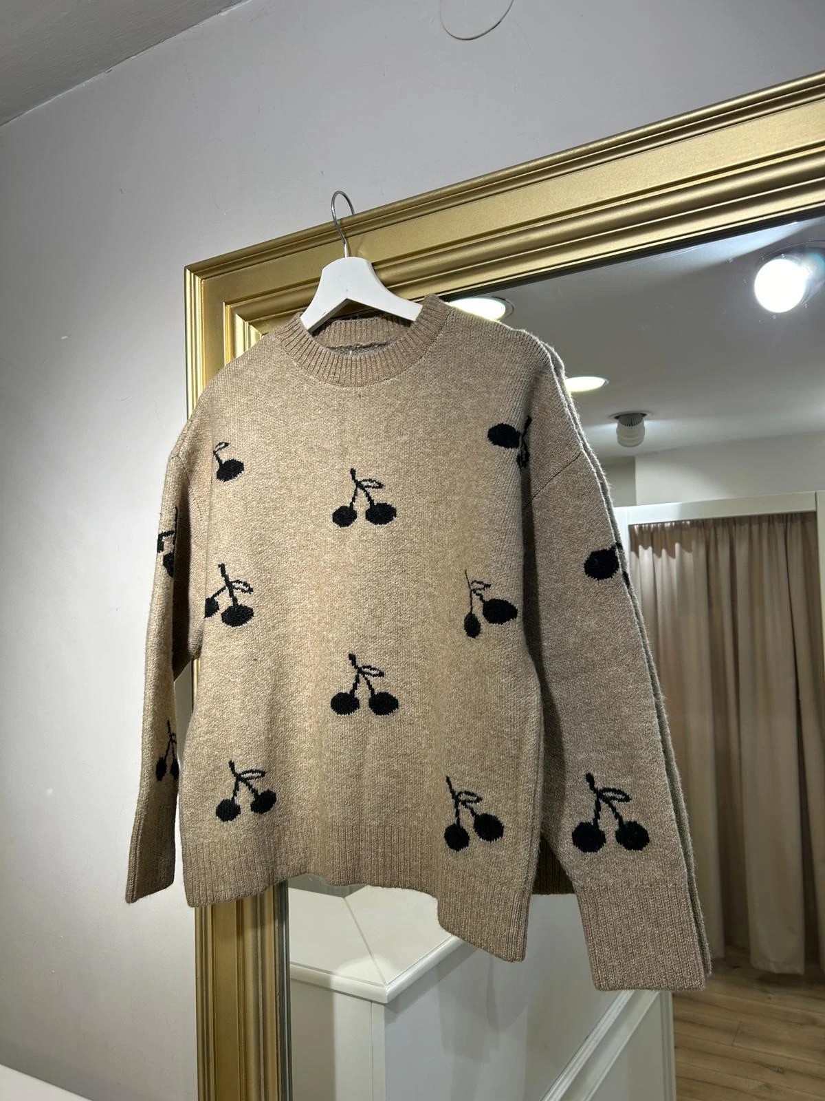 Orj Marka Kiraz Desenli Kazak