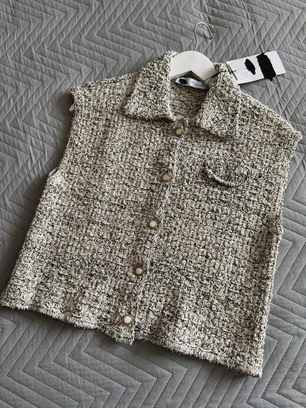 Orj Marka Zr Kırçıllı Bej Yelek