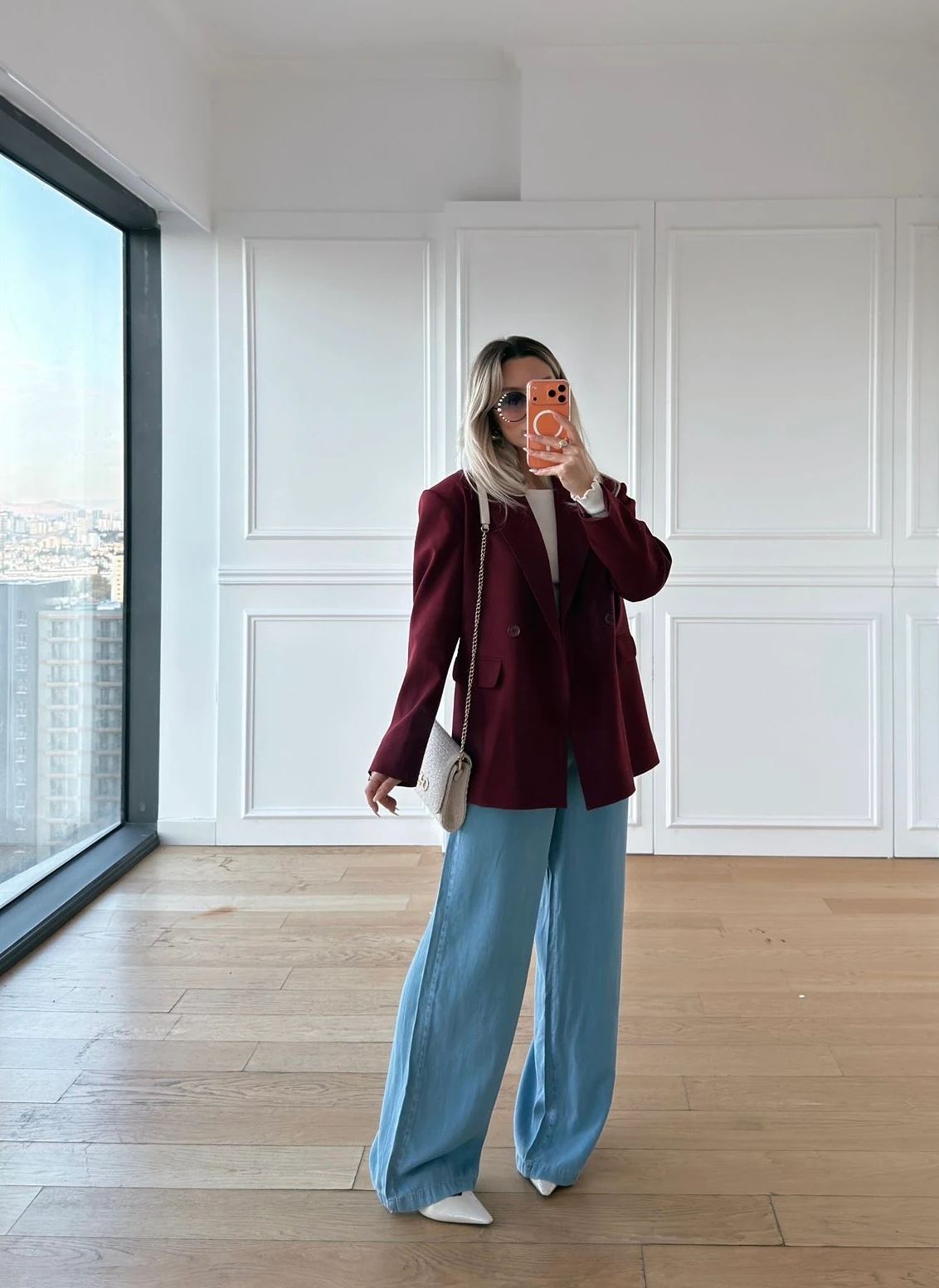 Orj Marka Ms Bordo Blazer Ceket