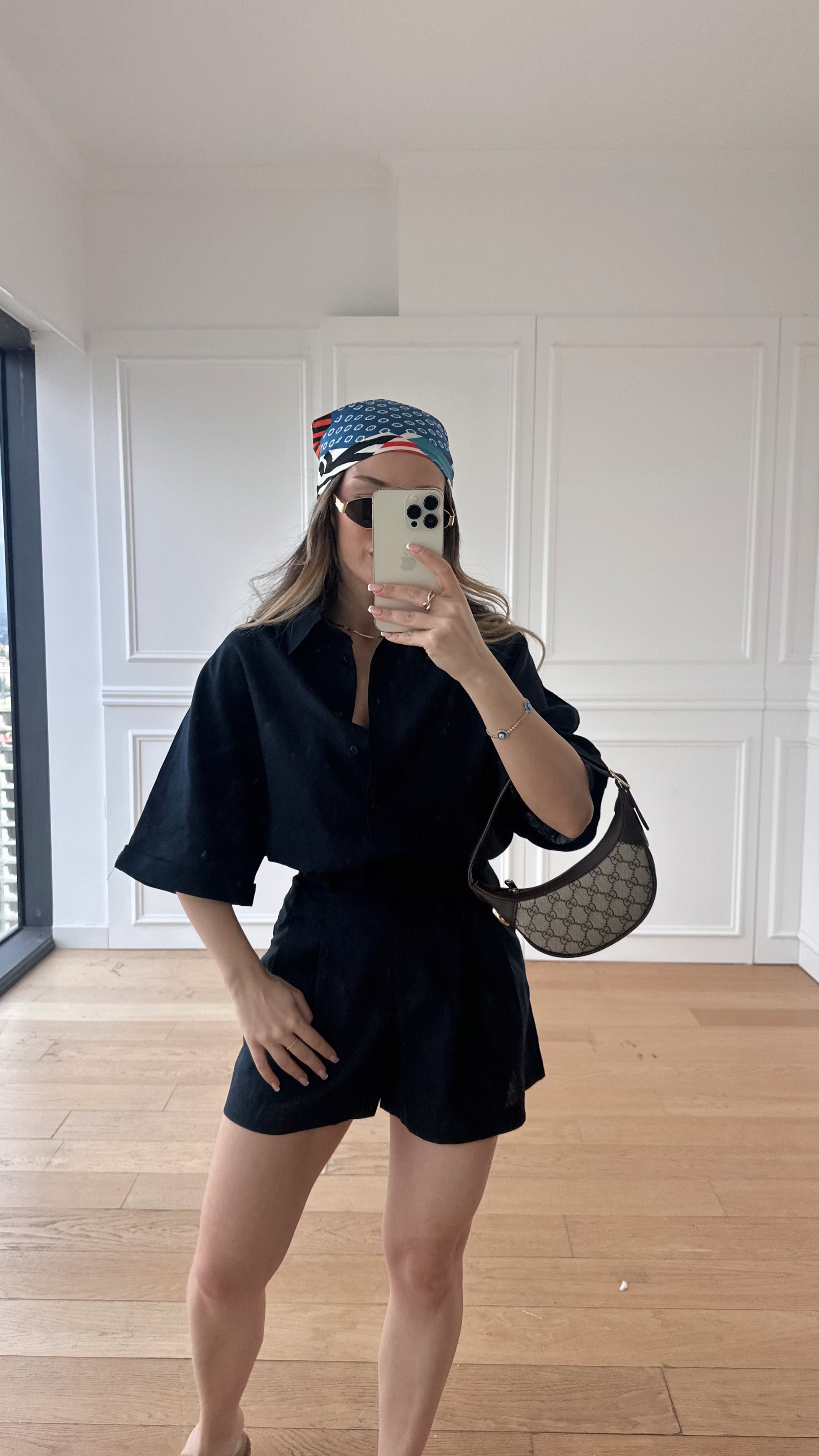 Lily Şortlu Takım - Lacivert 