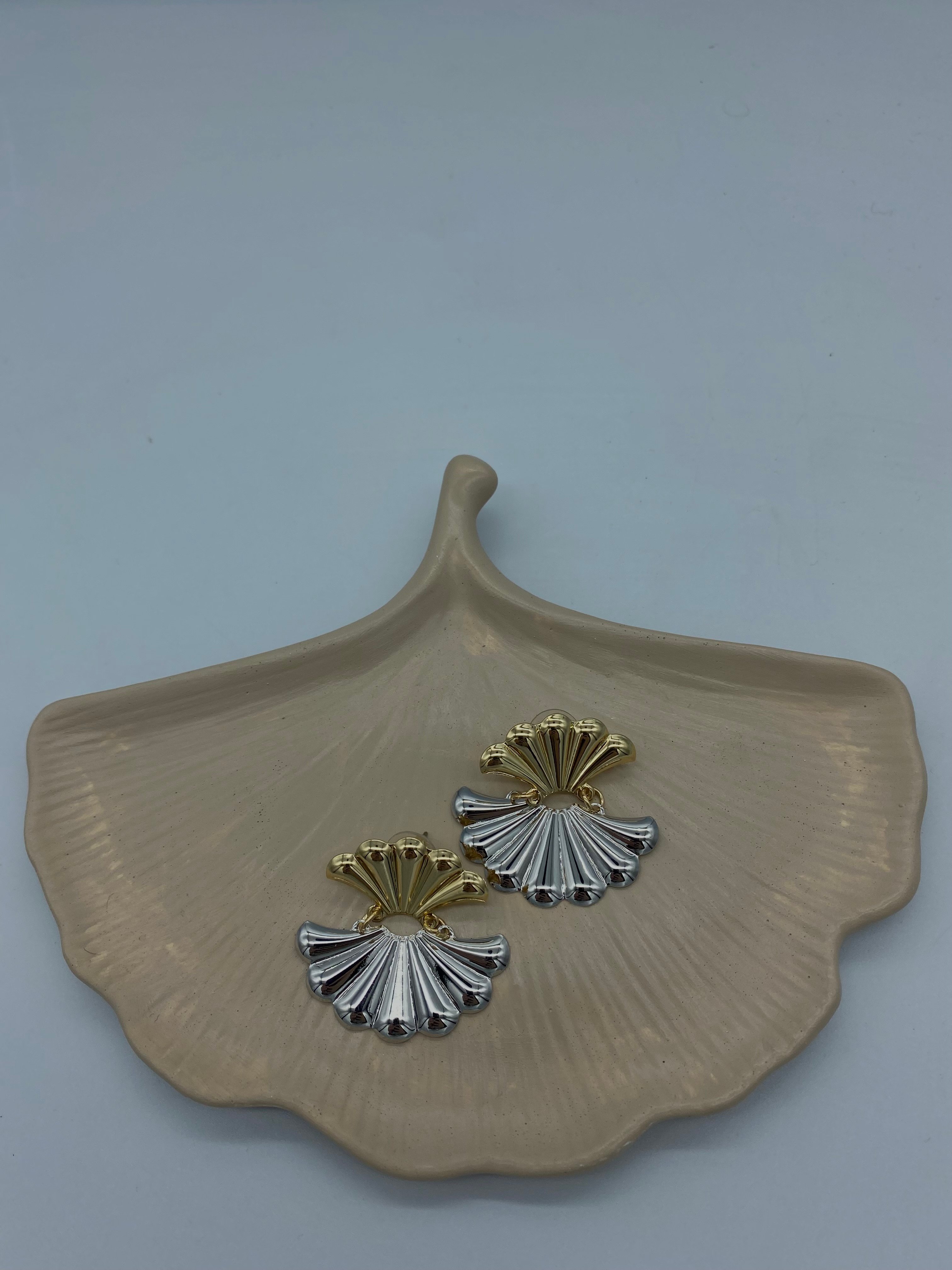 GOLD SİLVER  KÜPE 