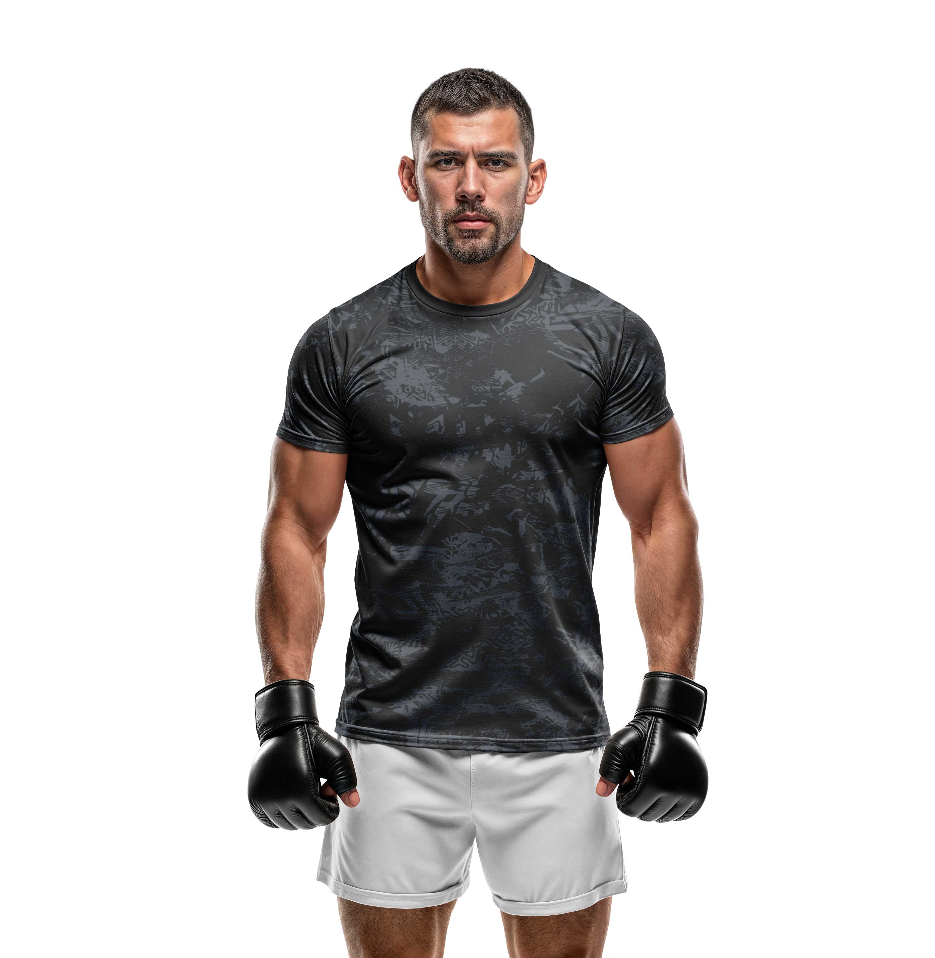 Dijital Baskılı Unisex Tshirt, Fitness Tshirt, Gym Body Tshirt, WF0009