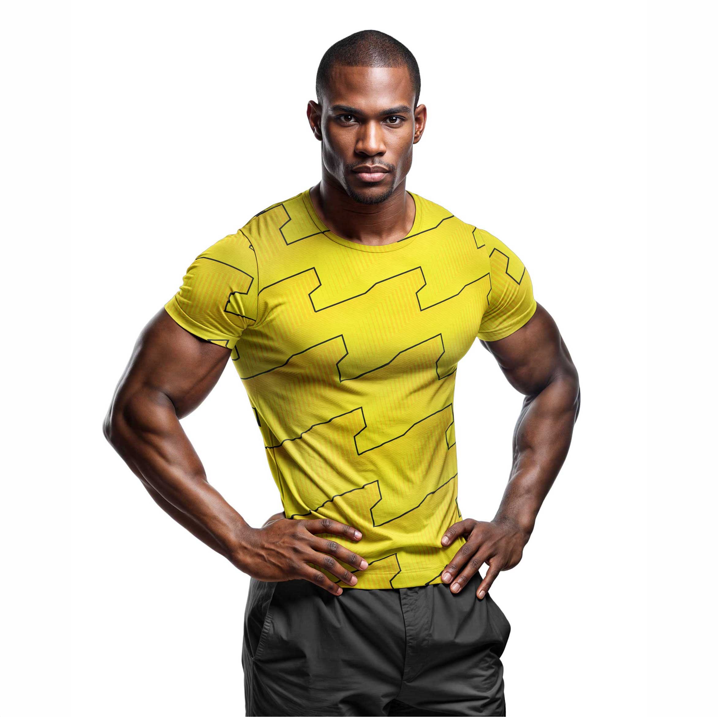 Dijital Baskılı Unisex Tshirt, Fitness Tshirt, Gym Body Tshirt, WF0006.1