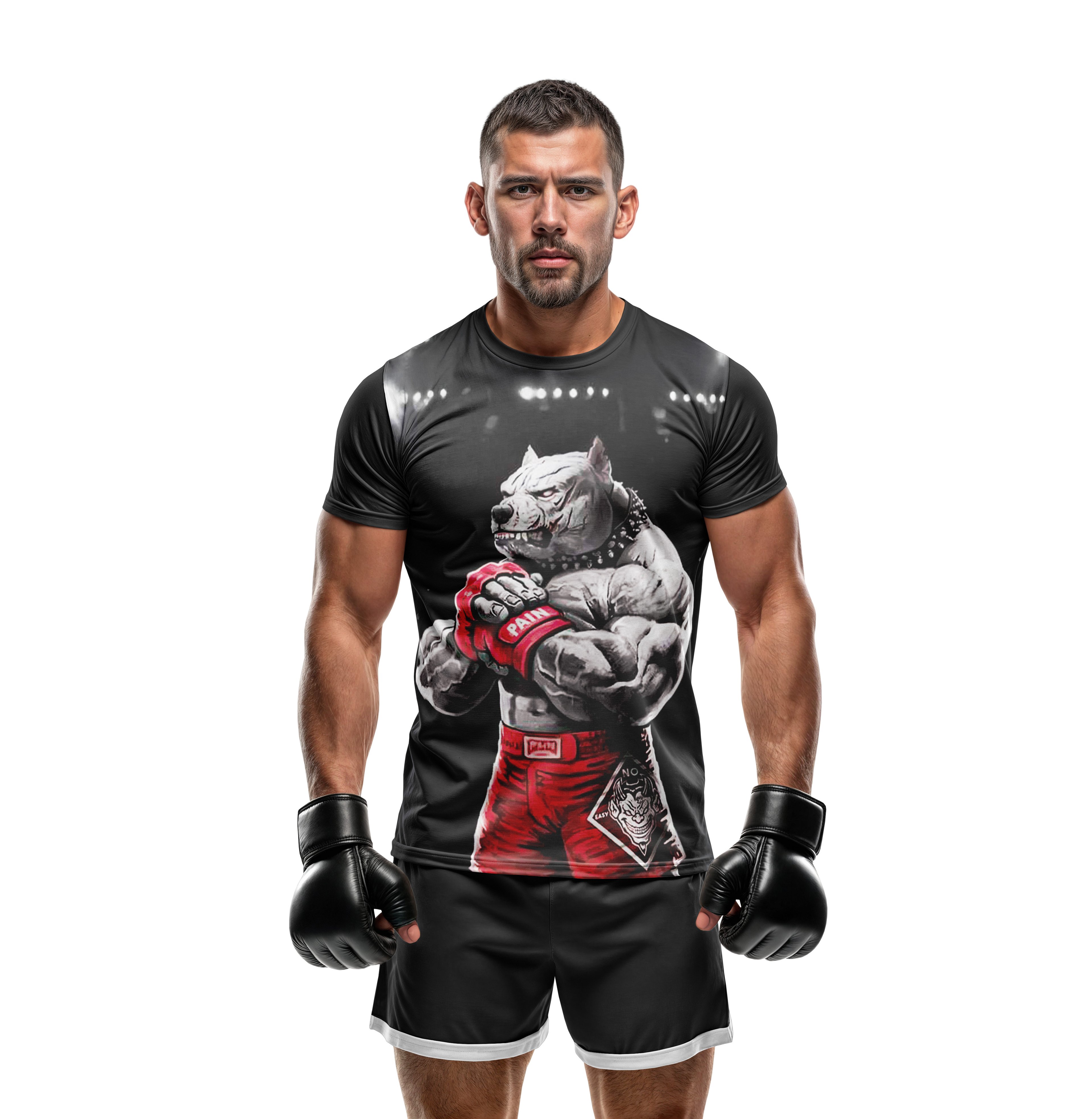 Dijital Baskılı Unisex Tshirt, Fitness Tshirt, Gym Body Tshirt, WF0015