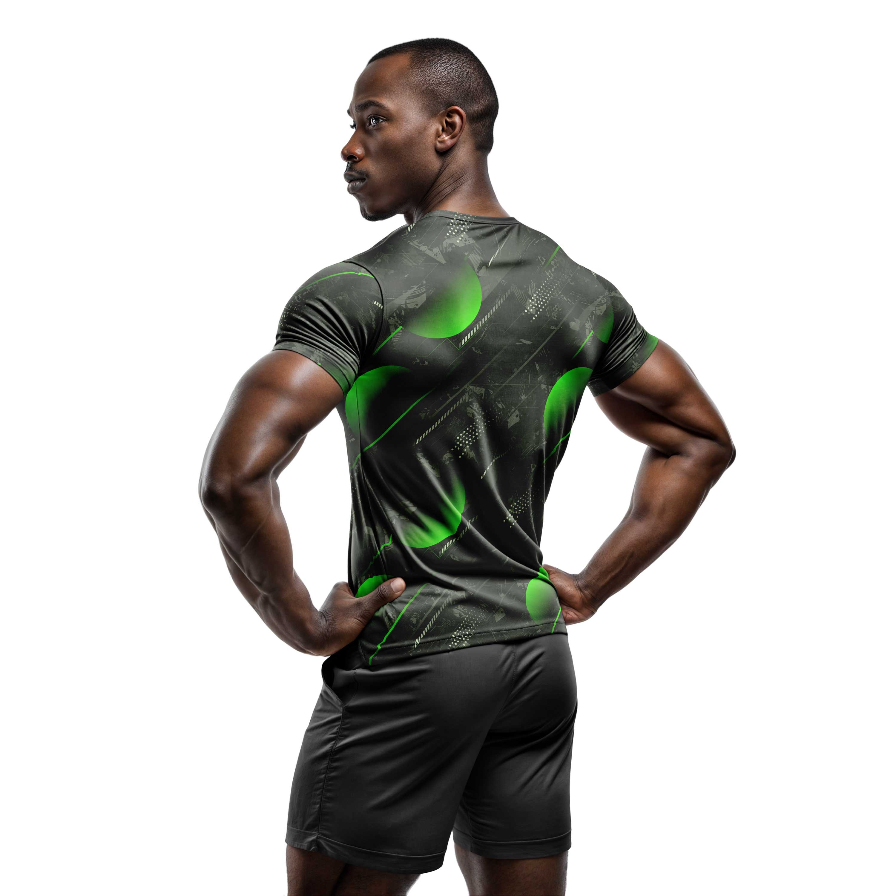 Dijital Baskılı Unisex Tshirt, Fitness Tshirt, Gym Body Tshirt, WF0005