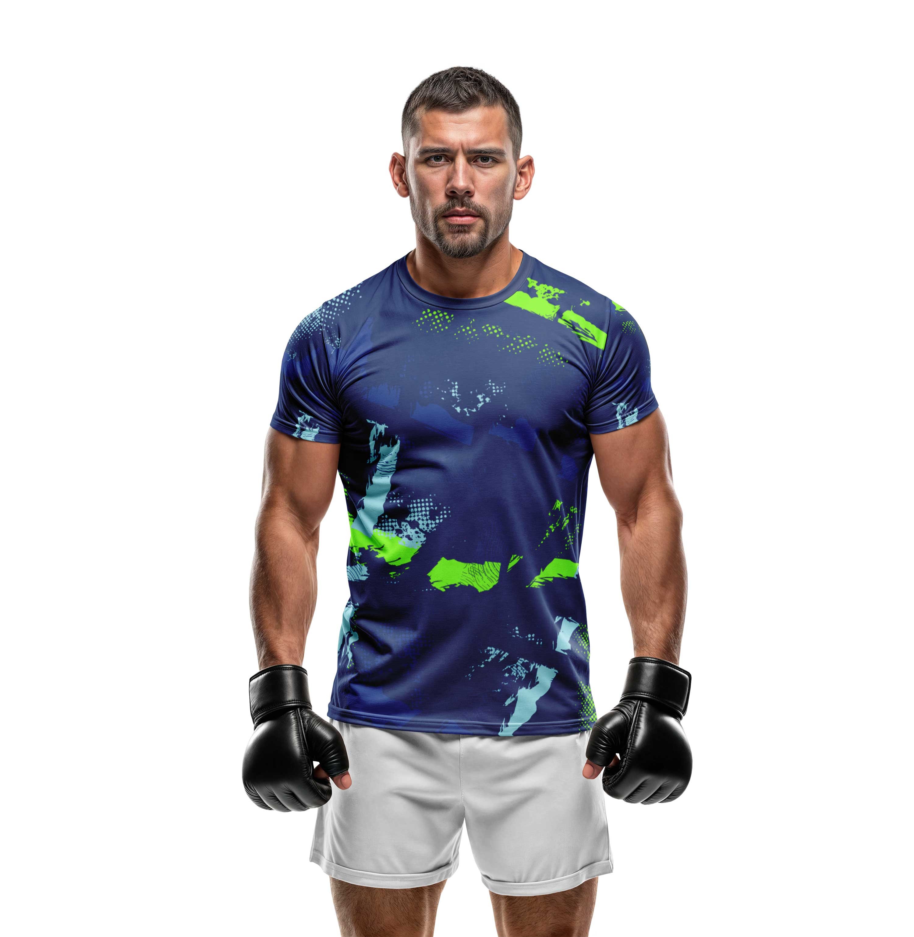 Dijital Baskılı Unisex Tshirt, Fitness Tshirt, Gym Body Tshirt, WF0010