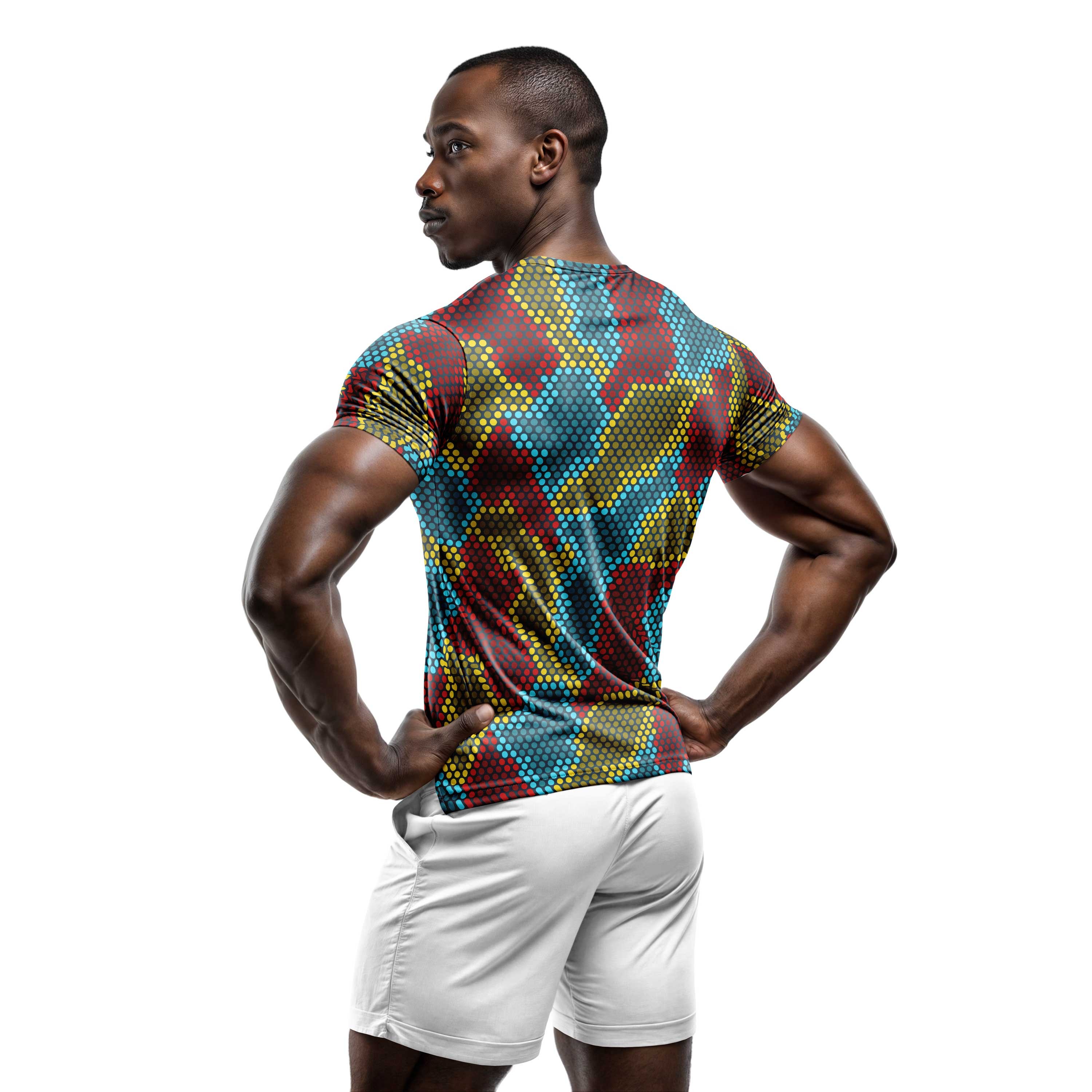 Dijital Baskılı Unisex Tshirt, Fitness Tshirt, Gym Body Tshirt, WF0002
