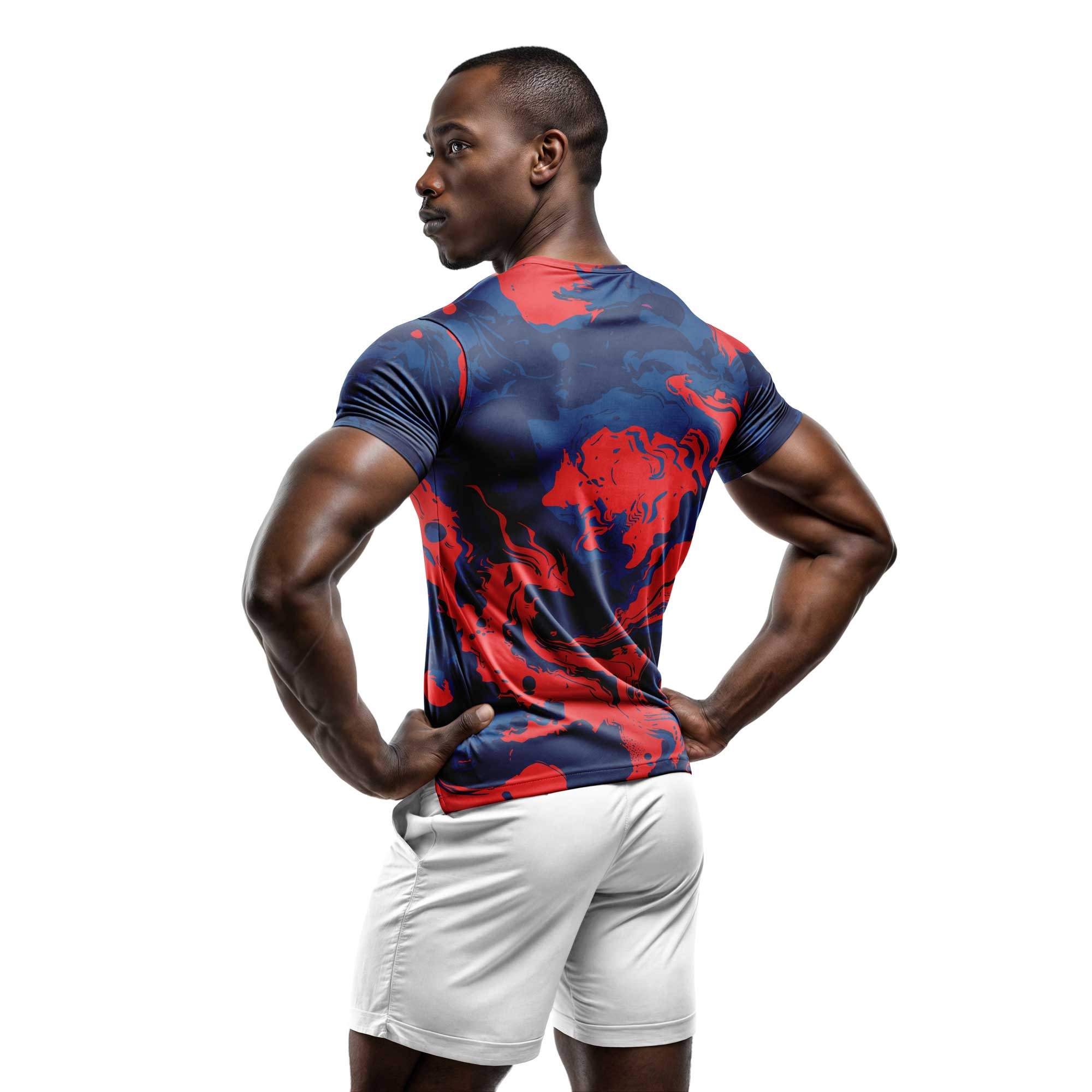 Dijital Baskılı Unisex Tshirt, Fitness Tshirt, Gym Body Tshirt, WF0007