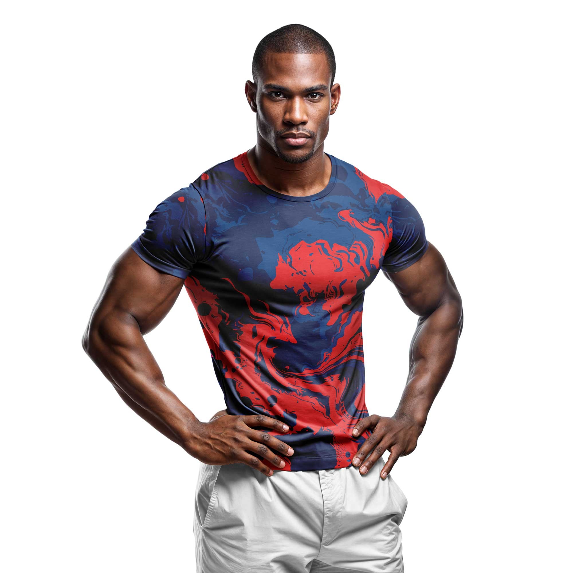 Dijital Baskılı Unisex Tshirt, Fitness Tshirt, Gym Body Tshirt, WF0007
