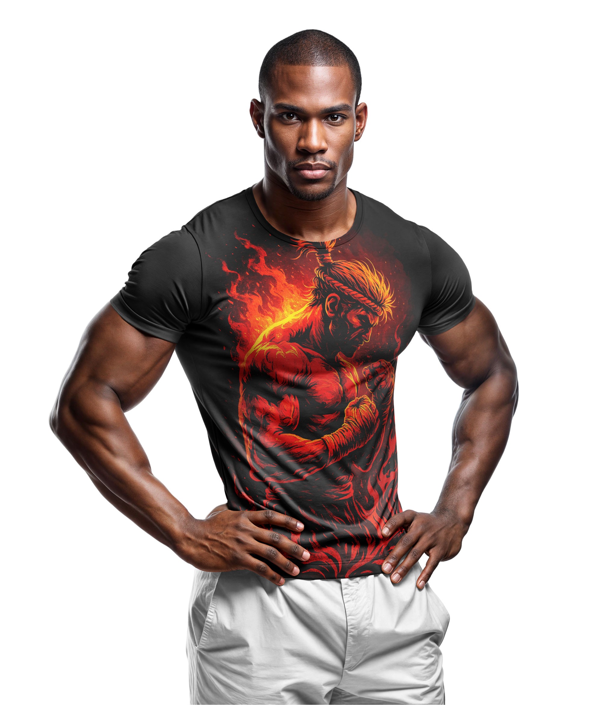 Dijital Baskılı Unisex Tshirt, Fitness Tshirt, Gym Body Tshirt, WF0017